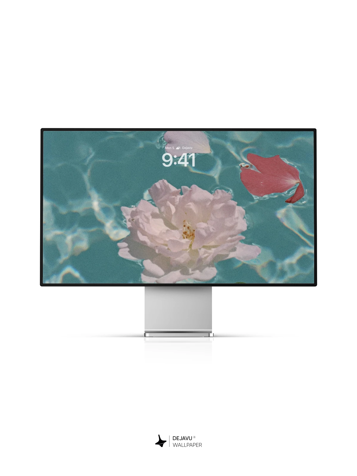 Flower Petals in Water Wallpaper 4K for Mobile Background