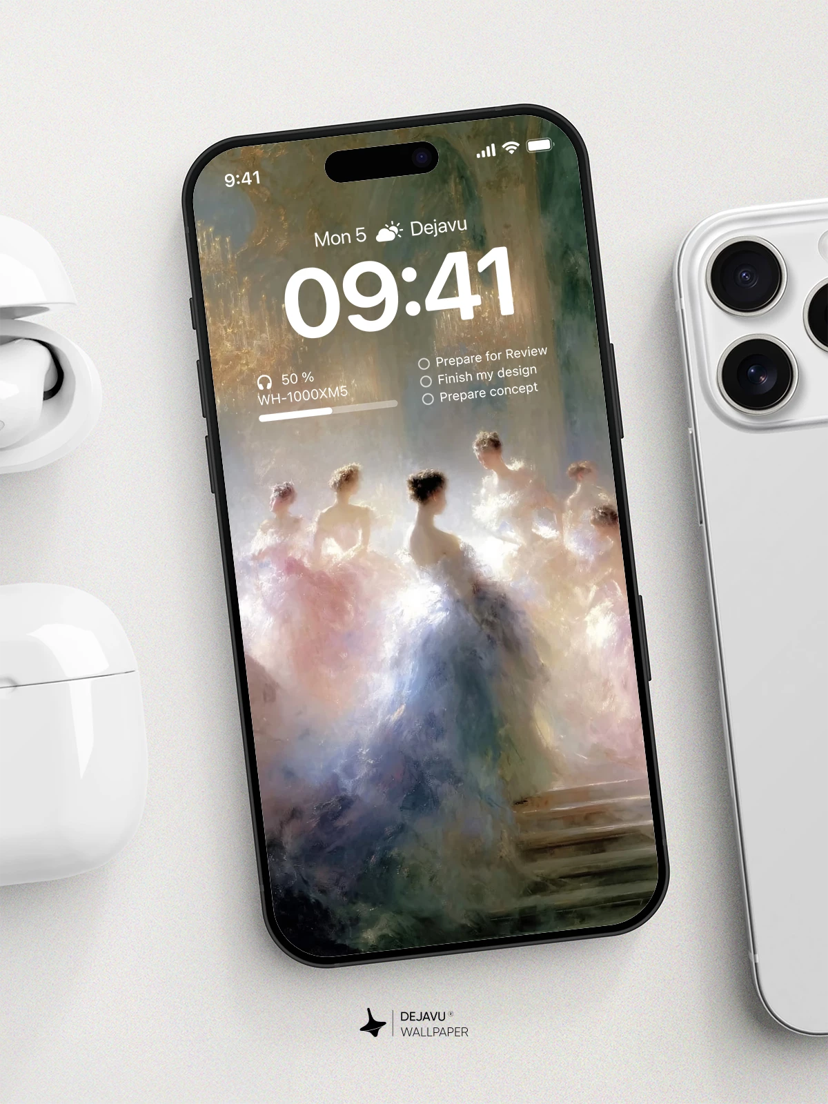 Elegant Ballroom Scene Wallpaper 4K for iPhone Lock Screen
