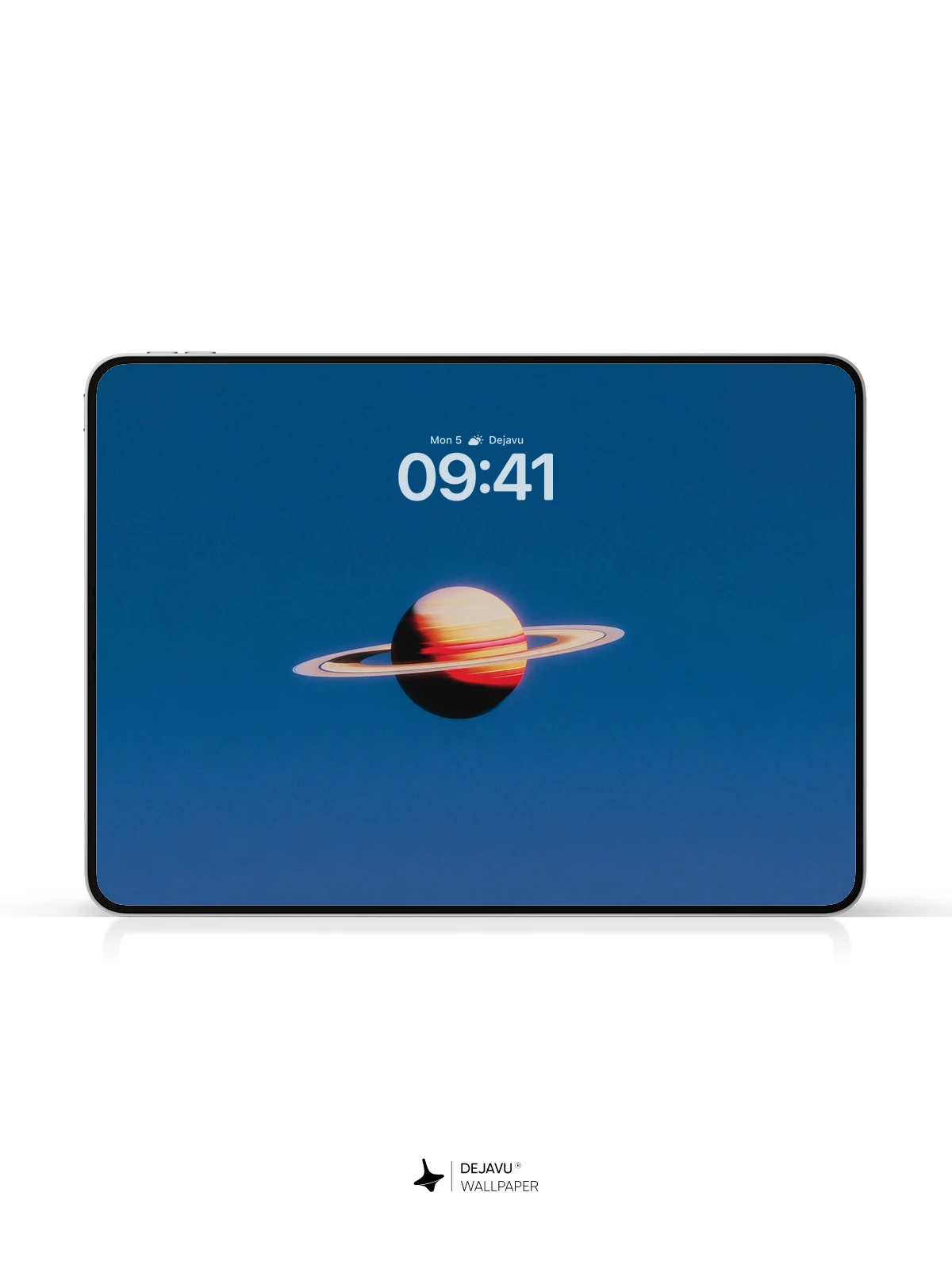 土星壁纸 4K 适用于 iPhone 锁屏
