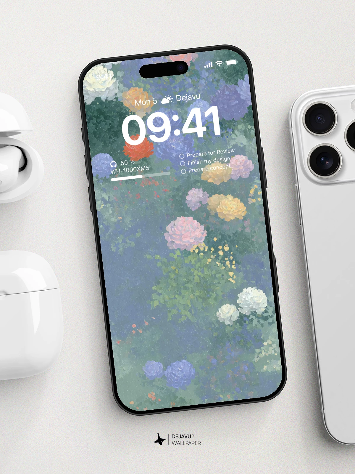 Colorful Flowers Wallpaper 4K for iPhone Lock Screen