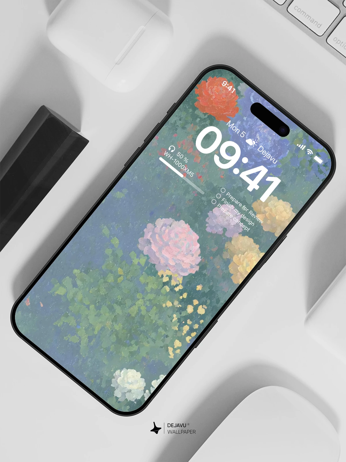 Colorful Flowers Wallpaper 4K for iPhone Lock Screen