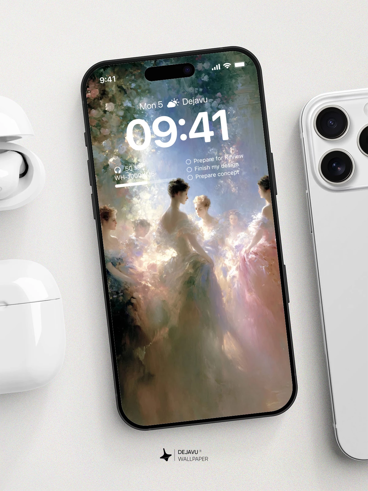 Elegant Ballroom Women Wallpaper 4K for iPhone Lock Screen