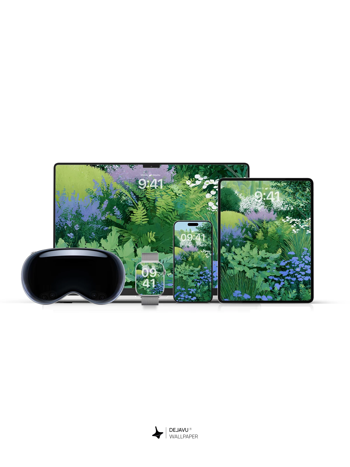 Lush Garden Wallpaper 4K for iPhone Lock Screen