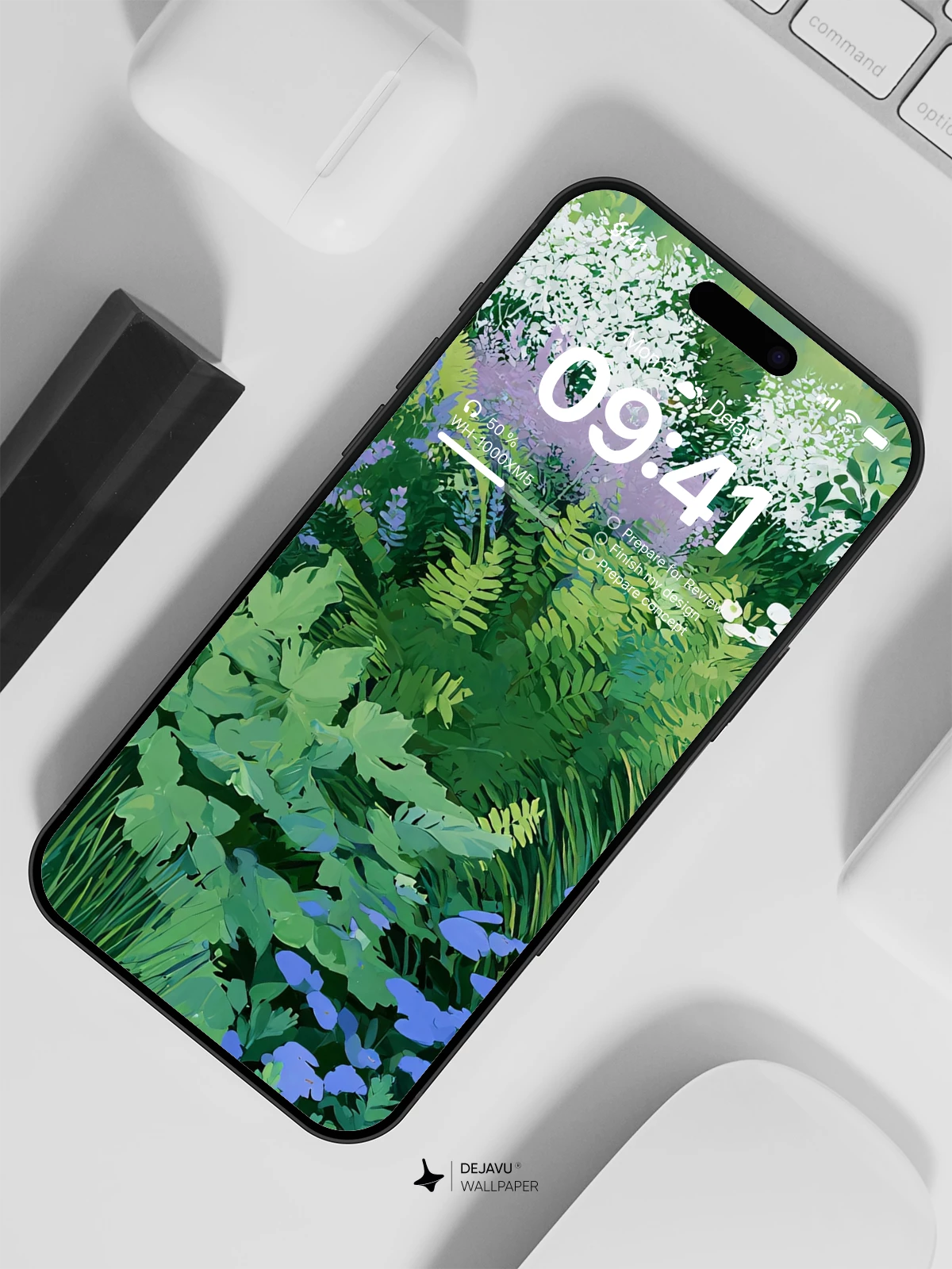 Lush Garden Wallpaper 4K for iPhone Lock Screen