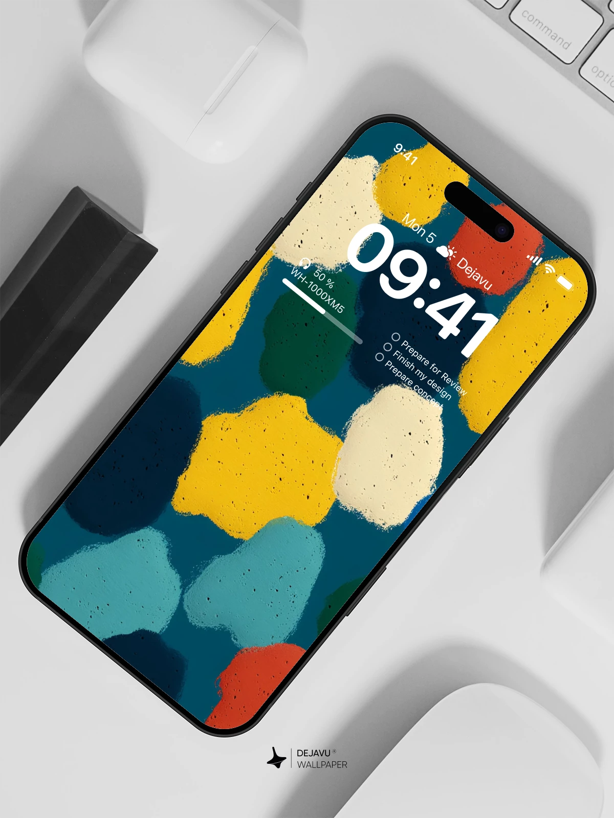Colorful Abstract Wallpaper 4K for iPhone Lock Screen