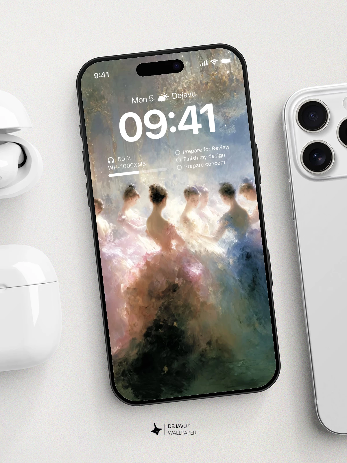 Elegant Victorian Ballroom Wallpaper 4K for iPhone Lock Screen