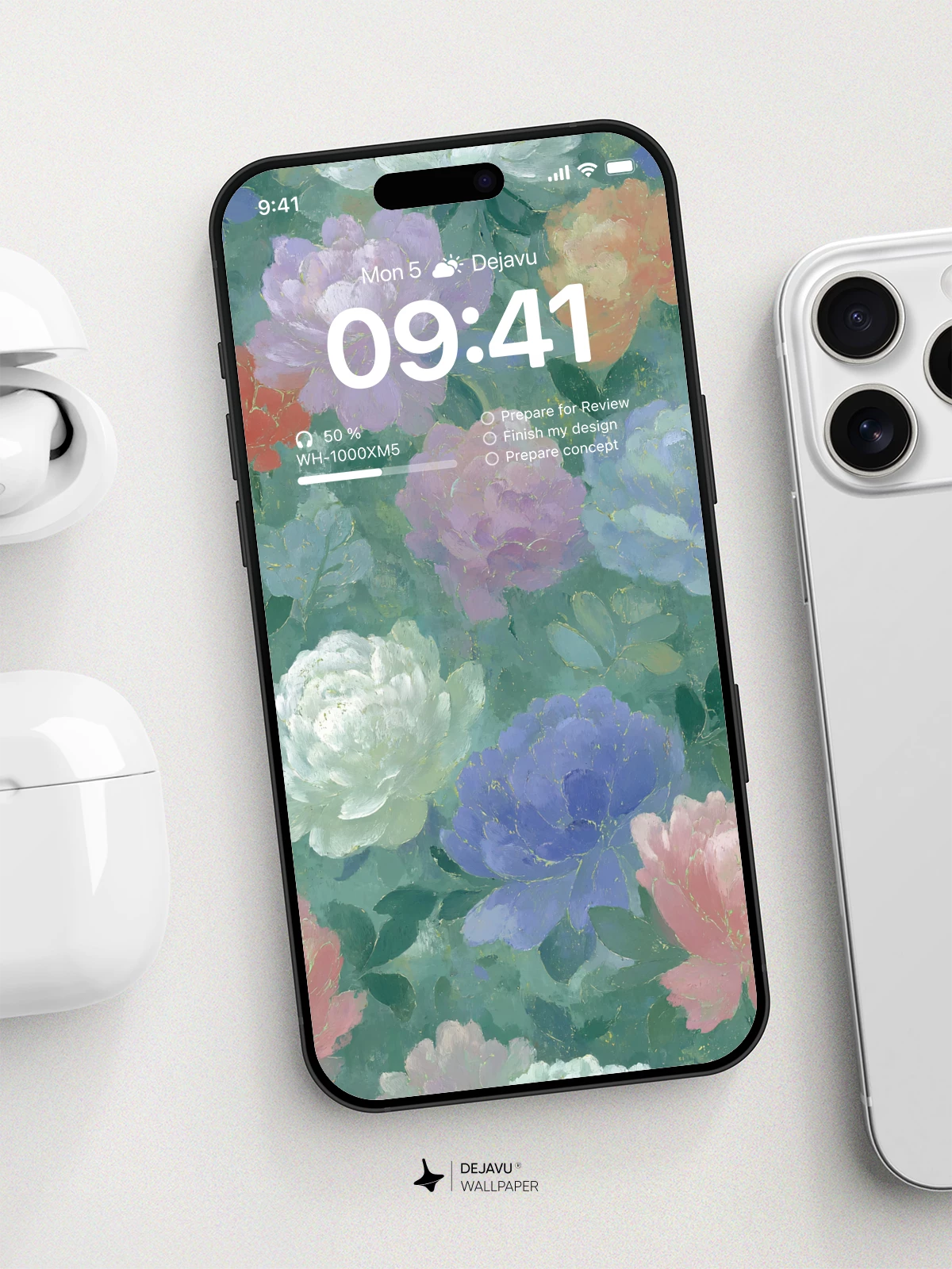 Floral Wallpaper 4K for iPhone Lock Screen