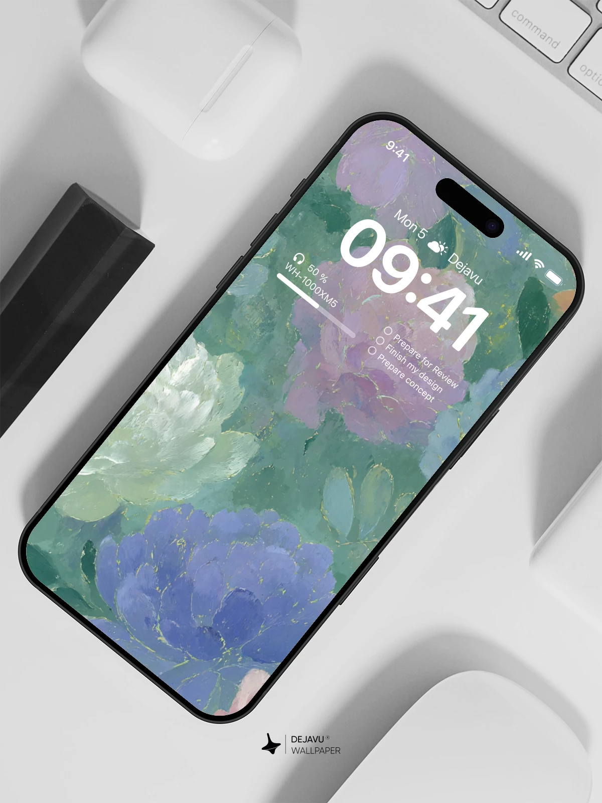 Floral Wallpaper 4K for iPhone Lock Screen