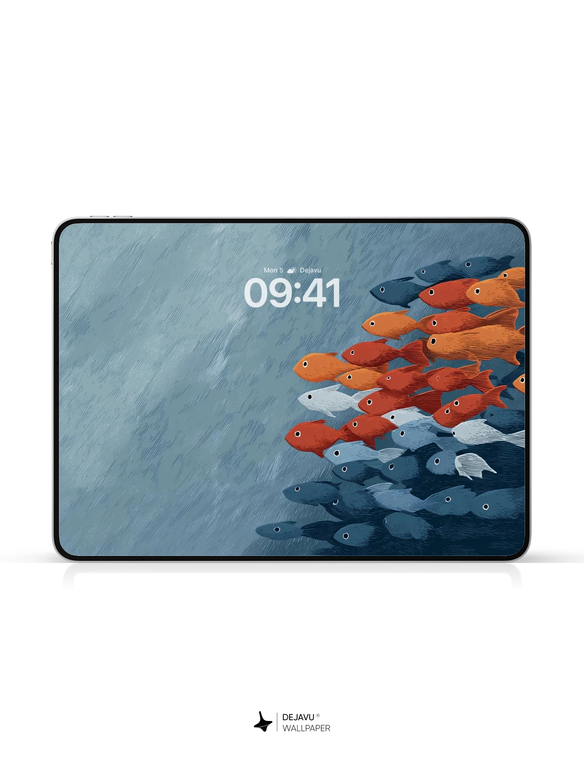 Colorful Fish School Wallpaper 4K for Mobile Background
