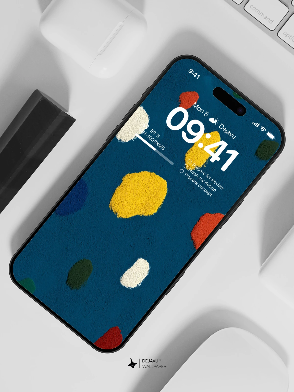 Colorful Abstract Wallpaper 4K for iPhone Lock Screen