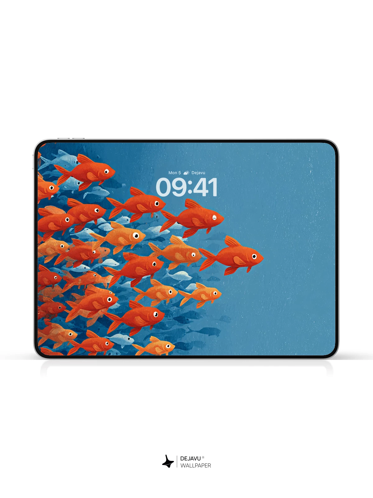 Goldfish School Wallpaper 4K for Mobile Background