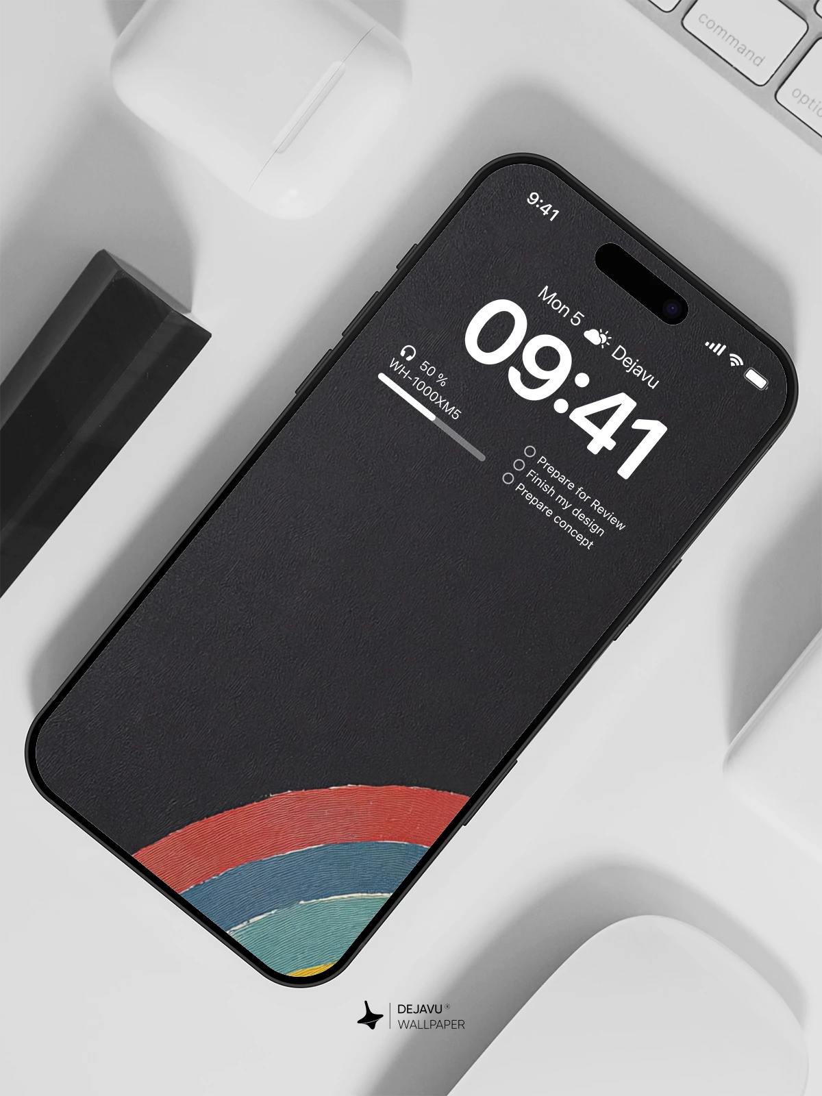彩虹壁纸 4K 高清手机锁屏背景