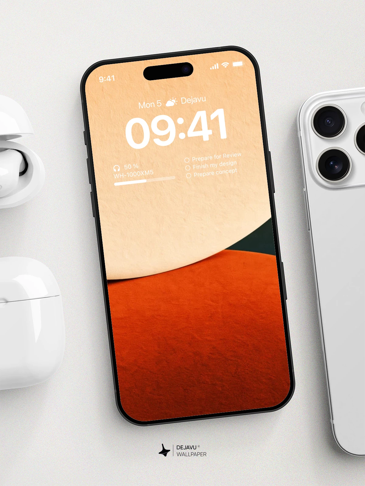 Minimalist Abstract Wallpaper 4K for iPhone Lock Screen