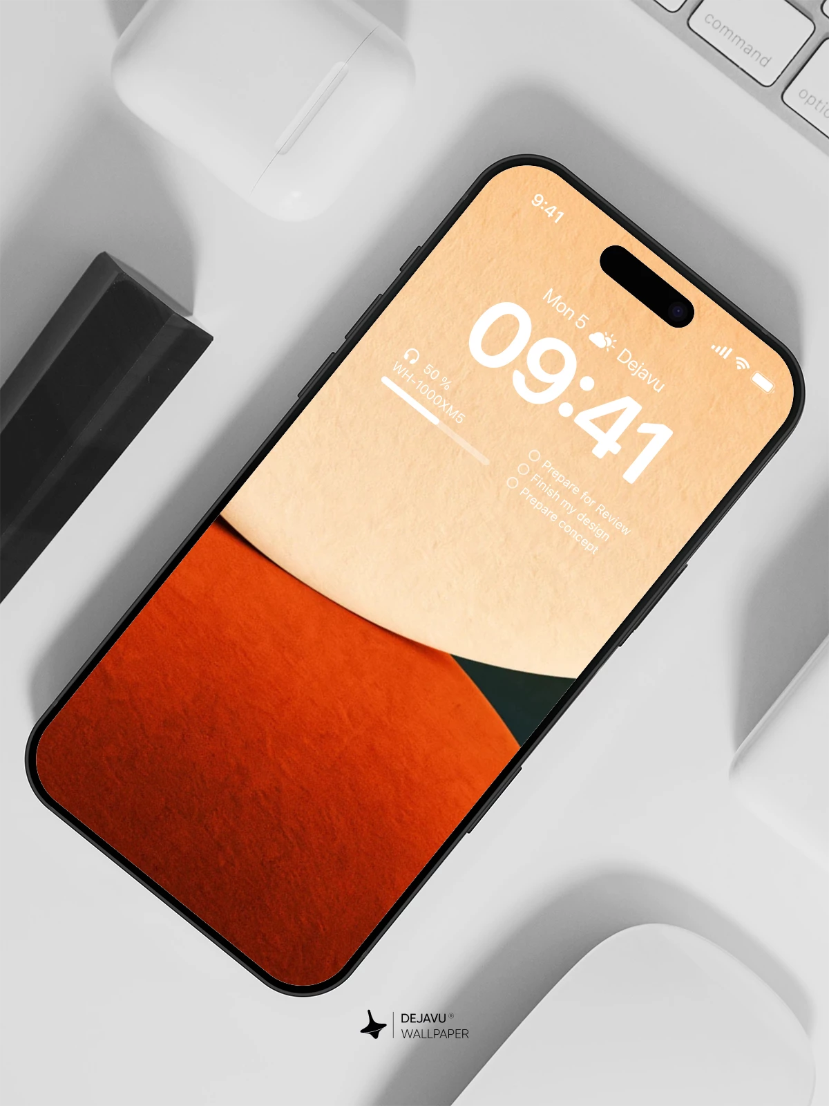 Minimalist Abstract Wallpaper 4K for iPhone Lock Screen