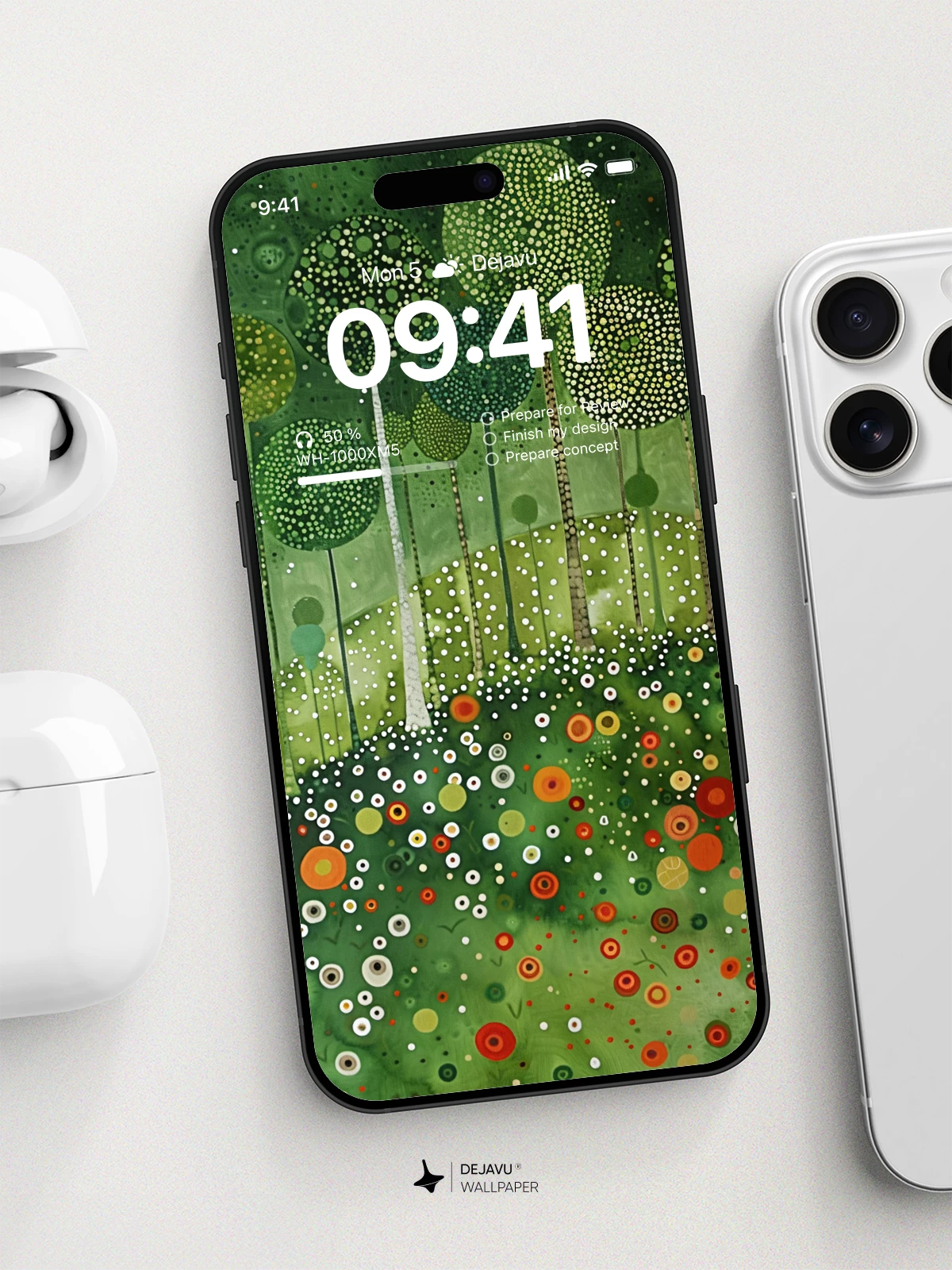 Green Forest Wallpaper 4K for iPhone Lock Screen