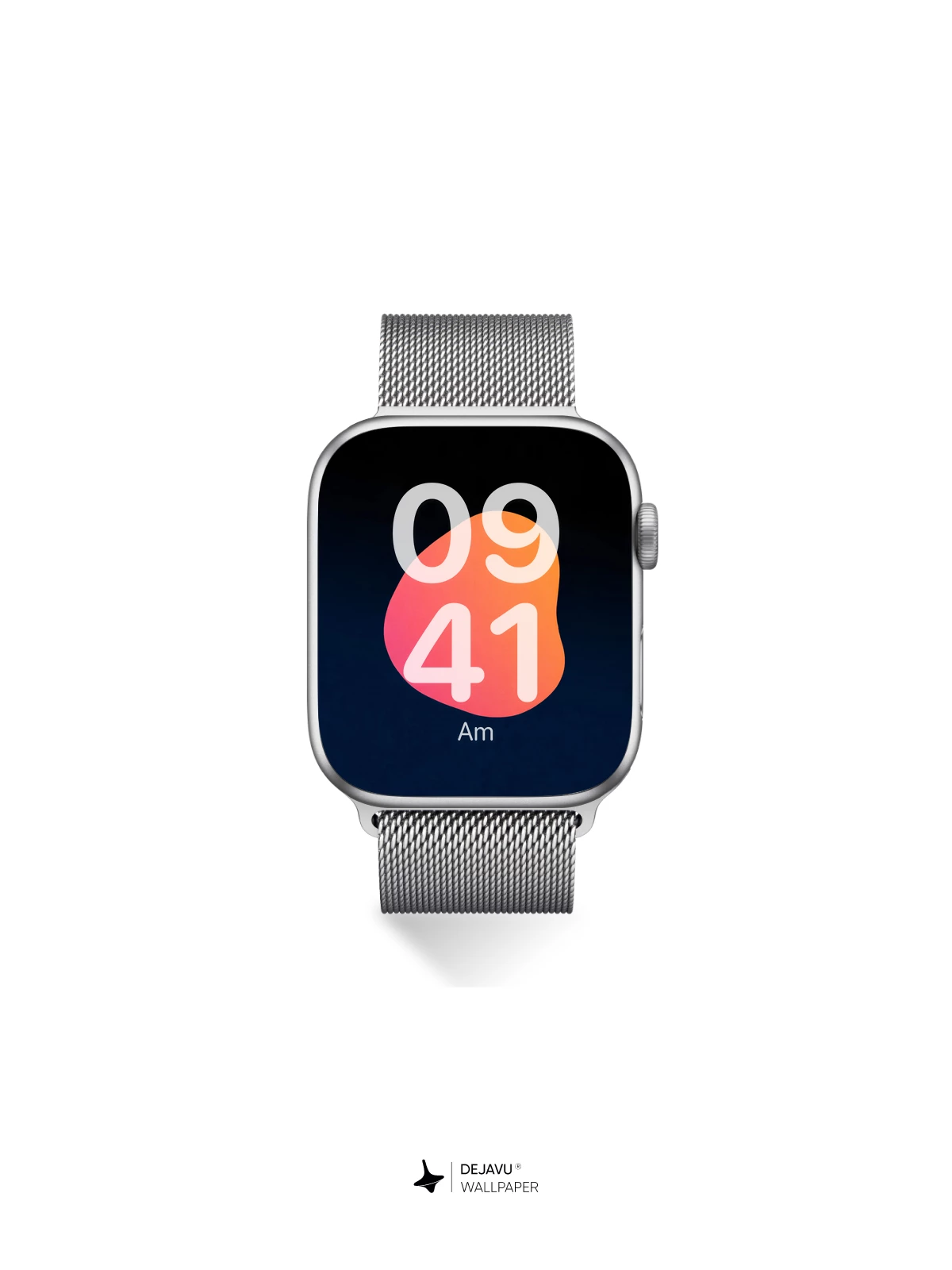 Minimal Orange Pink Gradient Wallpaper 4K for iPhone Lock Screen