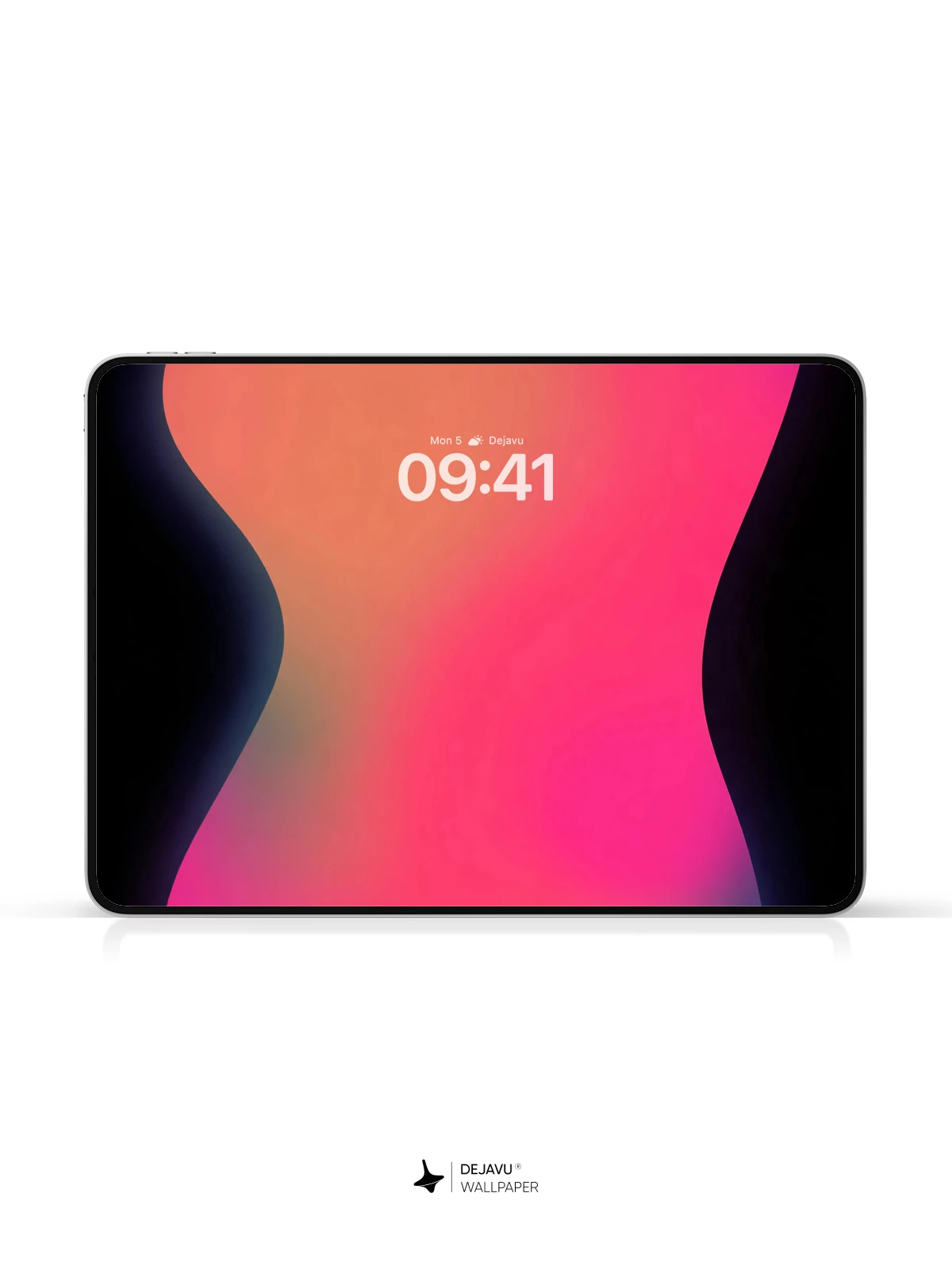 Gradient Pink Blue Wallpaper 4K for iPhone Lock Screen