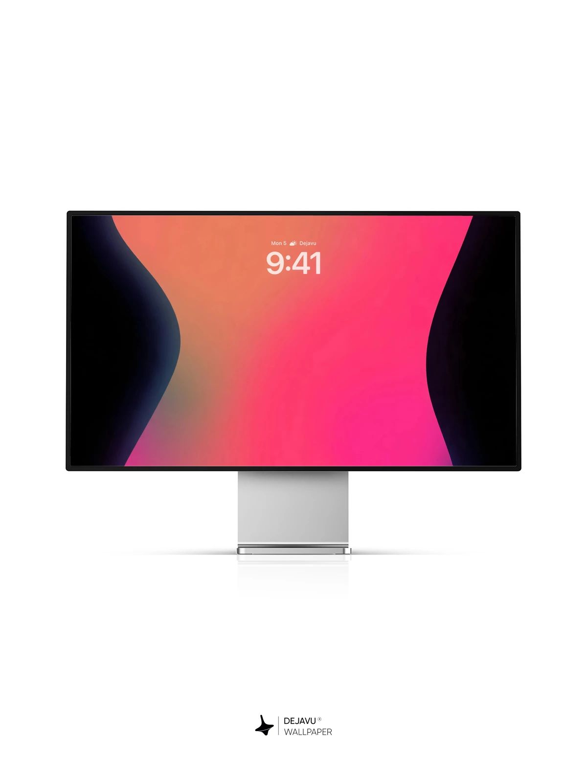 Gradient Pink Blue Wallpaper 4K for iPhone Lock Screen