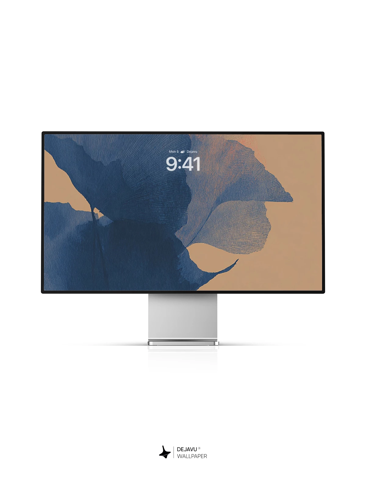 蓝色抽象壁纸 4K 适用于iPhone锁屏