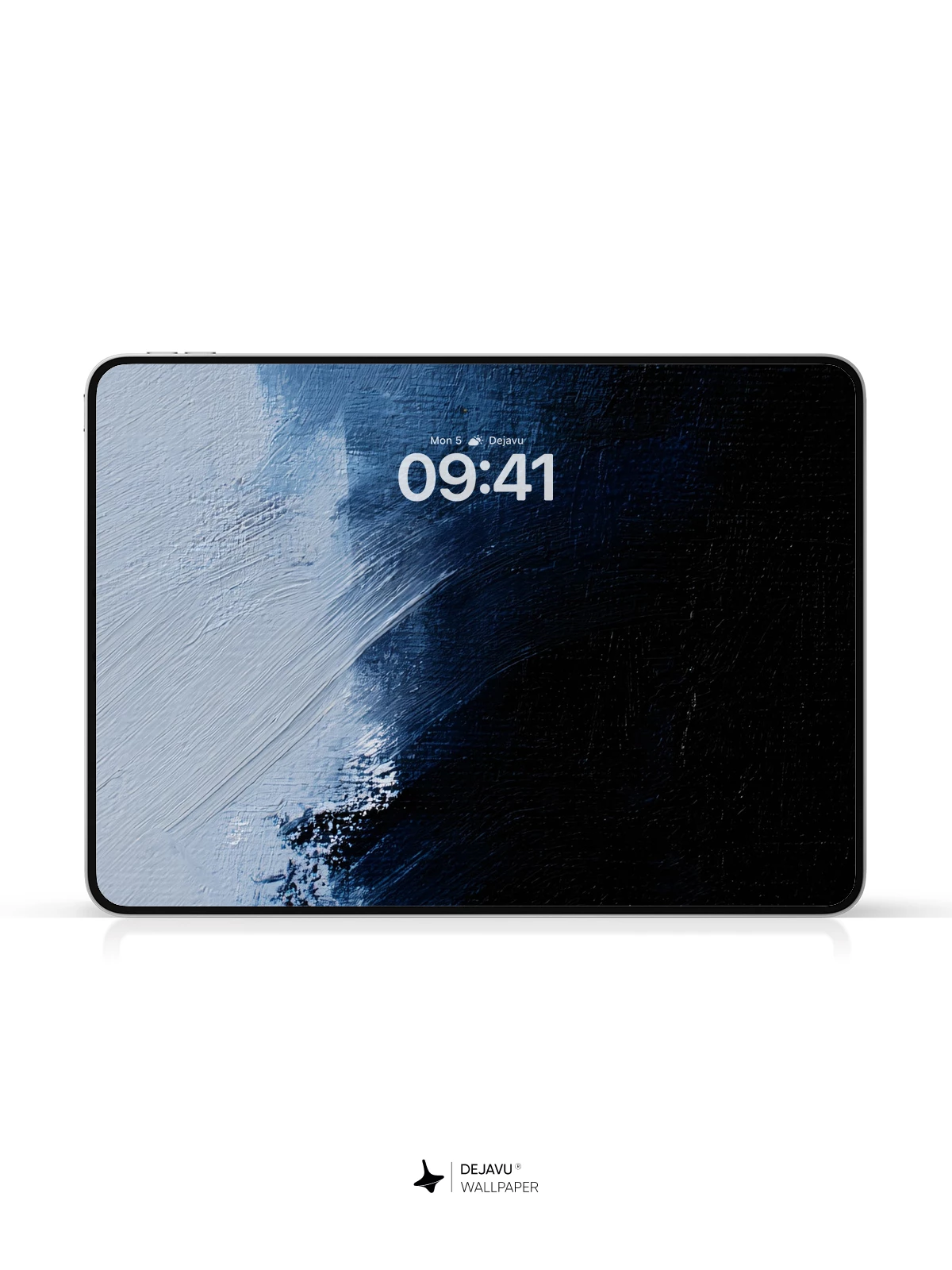 Dark Blue Abstract Wallpaper 4K for iPhone Lock Screen
