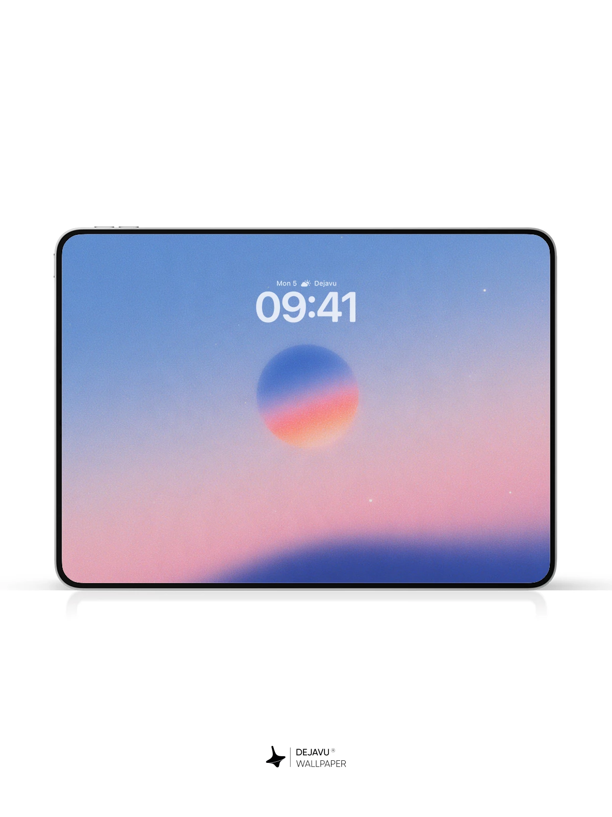 Sunset Gradient Blur Wallpaper 4K for iPhone Lock Screen