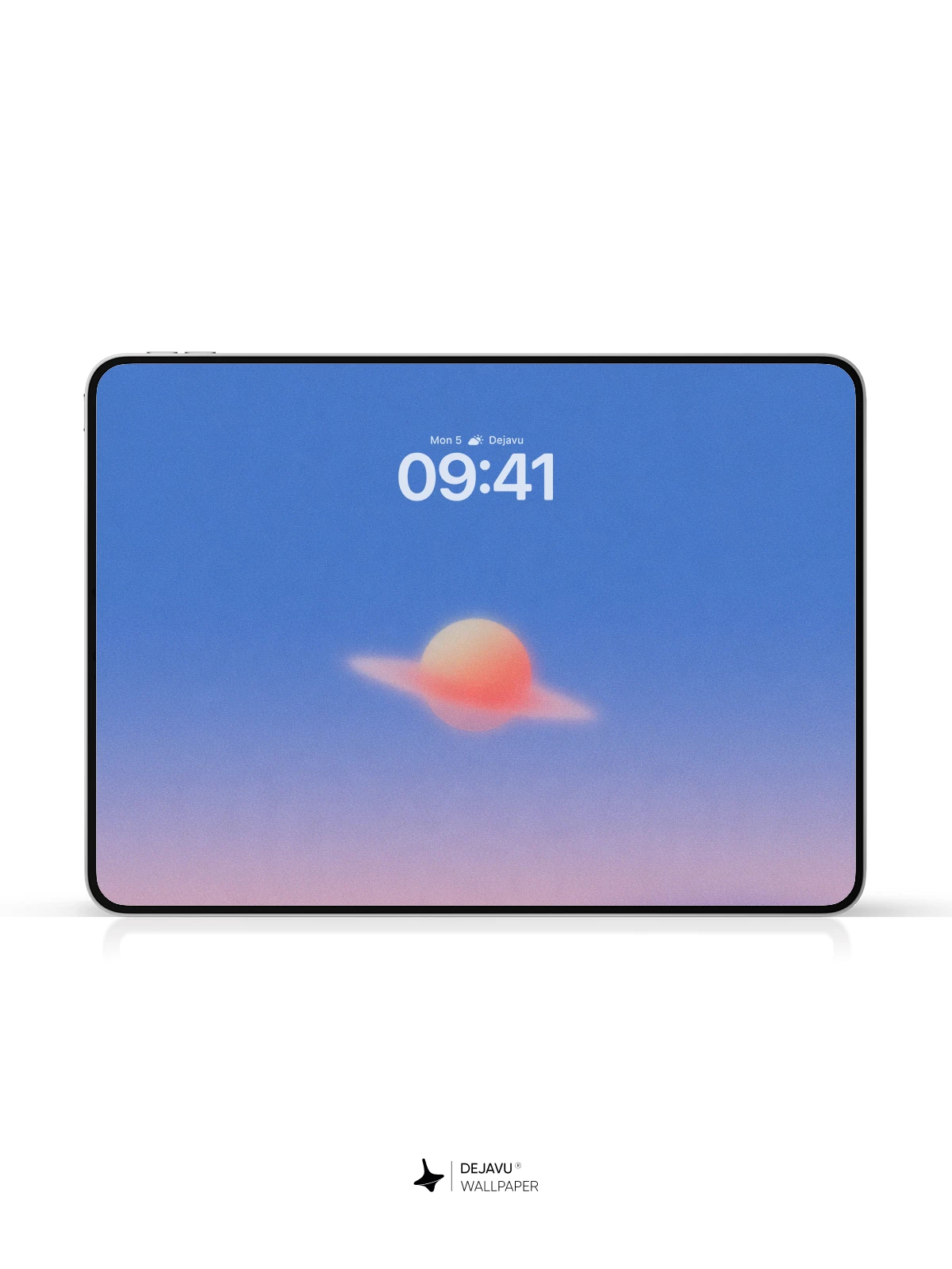 Pink and Blue Sky Wallpaper 4K for iPhone Lock Screen