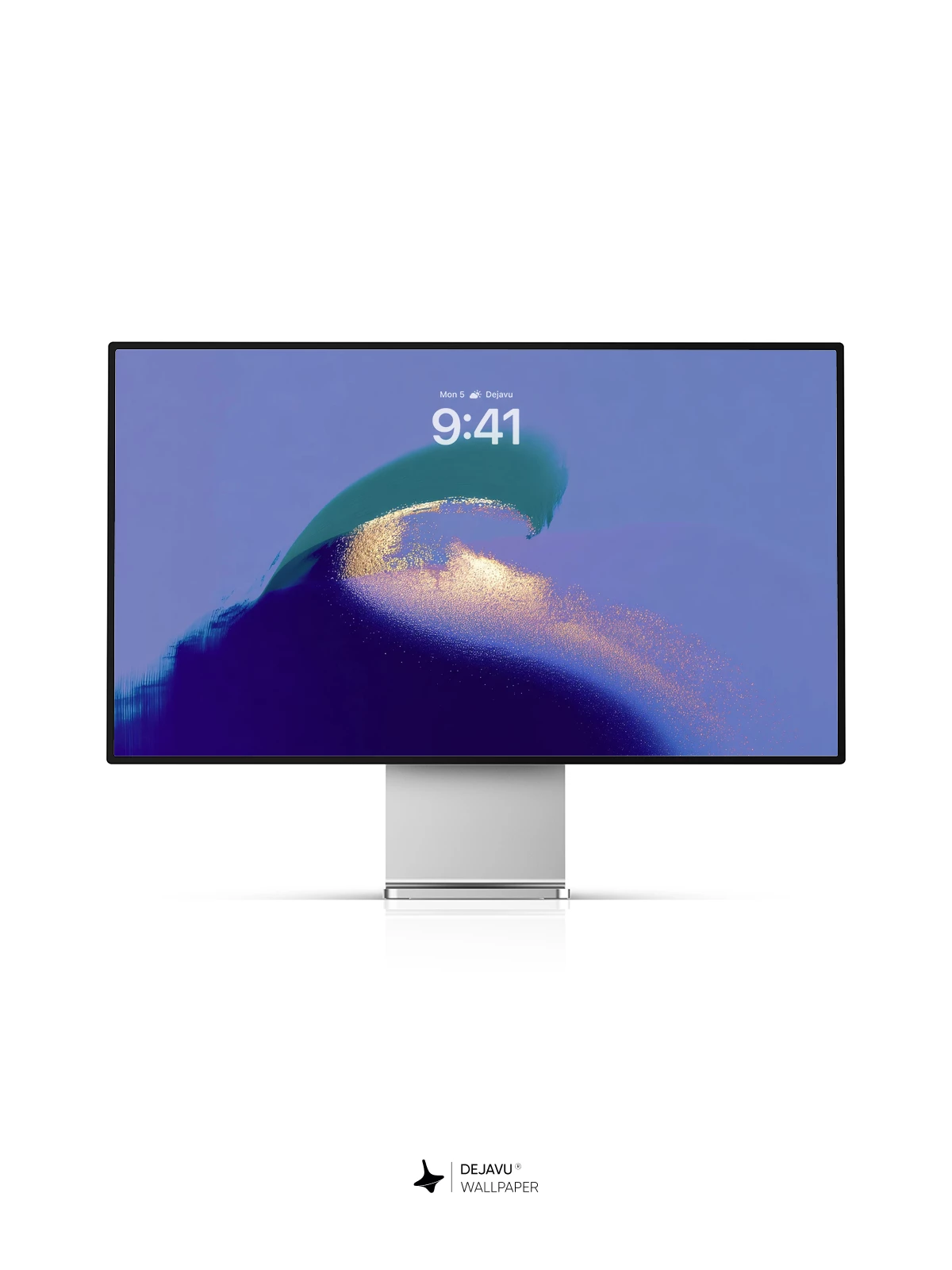 抽象艺术波浪纹理壁纸 4K 为 iPhone 锁屏