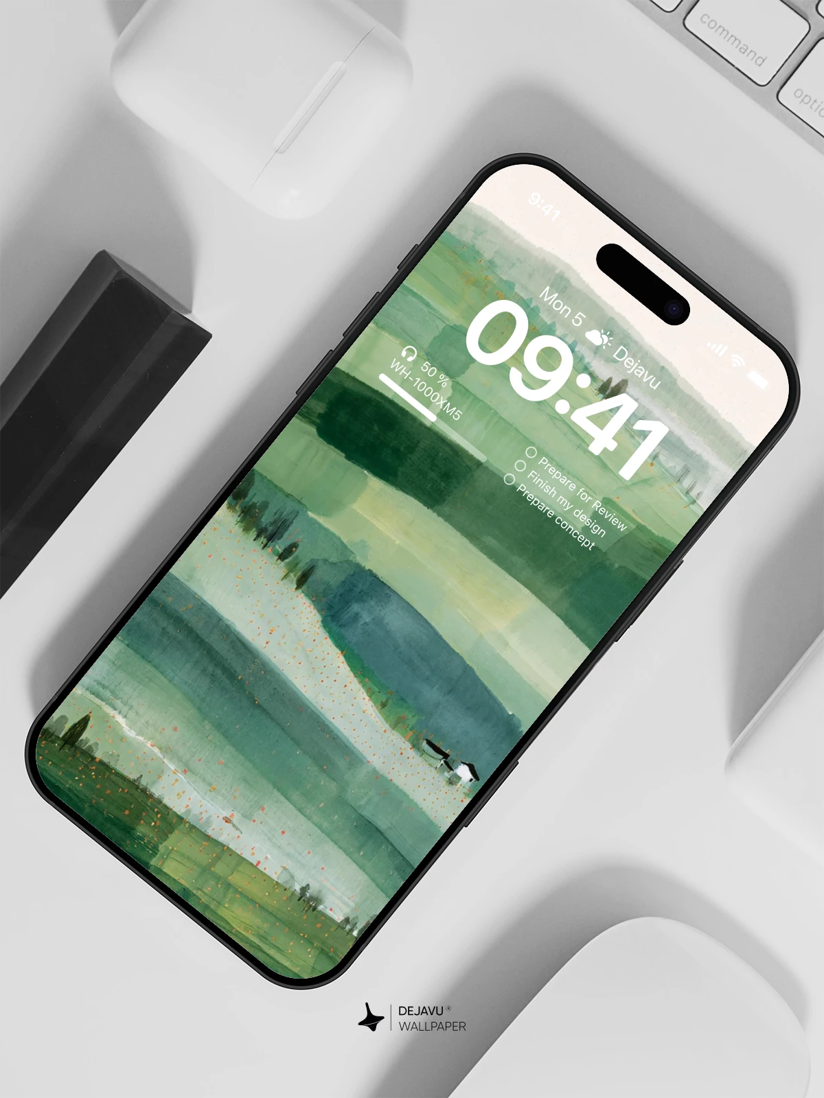 Green Hills Wallpaper 4K for iPhone Lock Screen