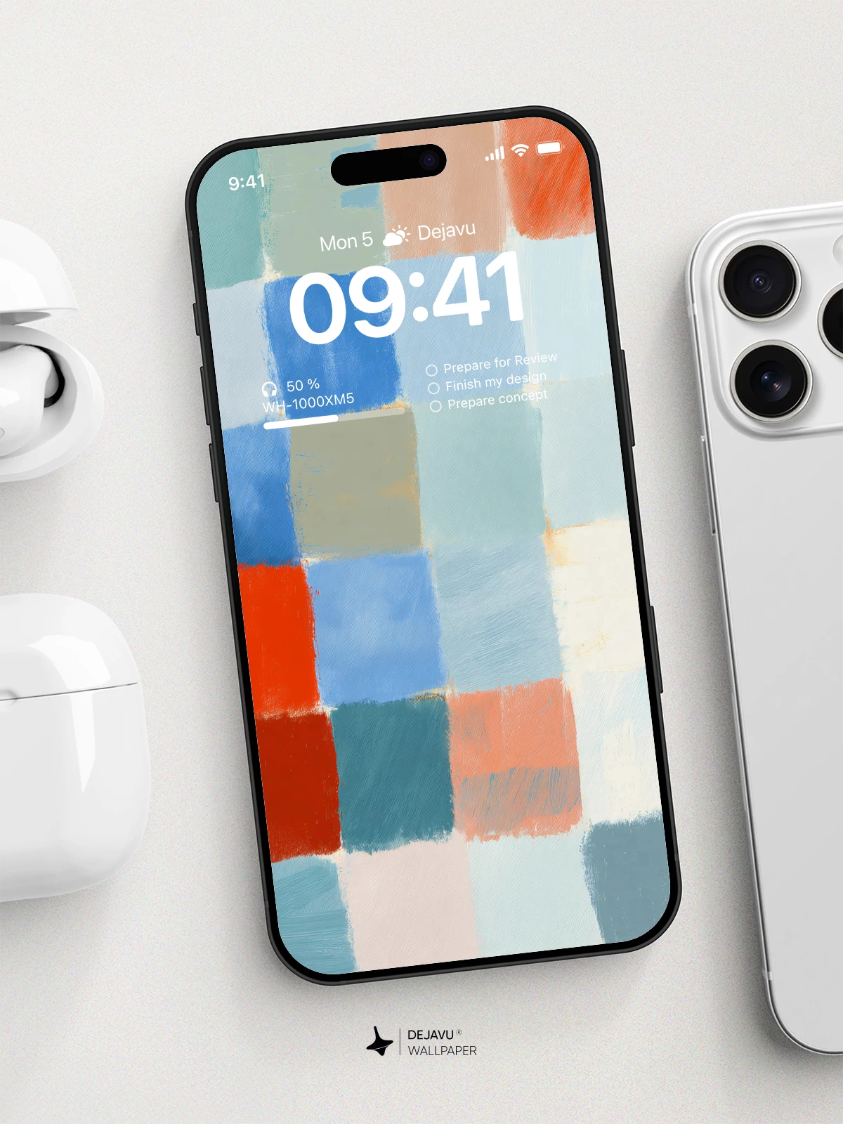 Abstract Geometric Wallpaper 4K for iPhone Lock Screen