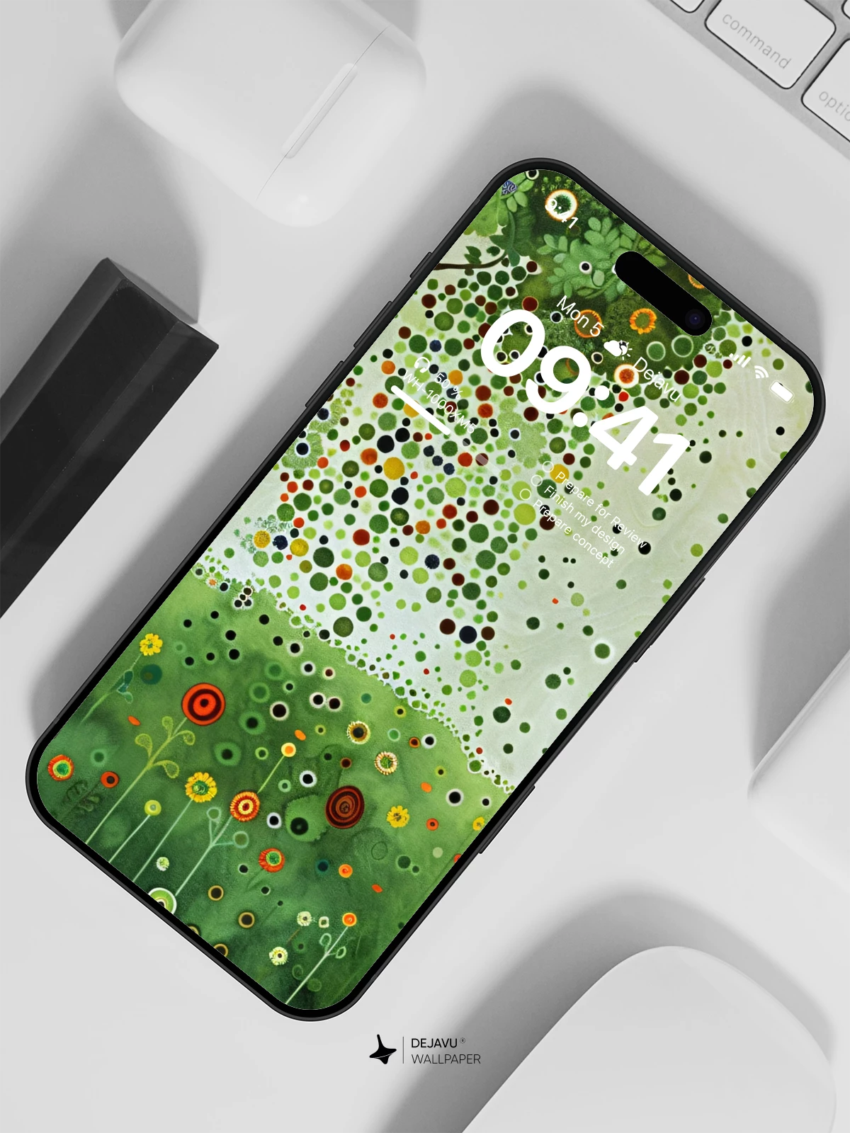 Abstract Nature Tree Wallpaper 4K for iPhone Lock Screen