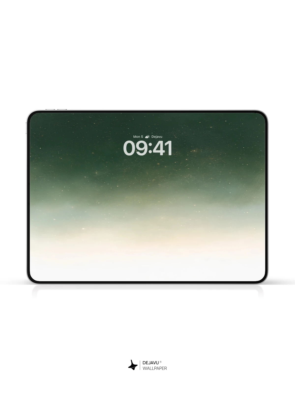 Abstract Dark Green Gradient Wallpaper 4K for iPhone Lock Screen