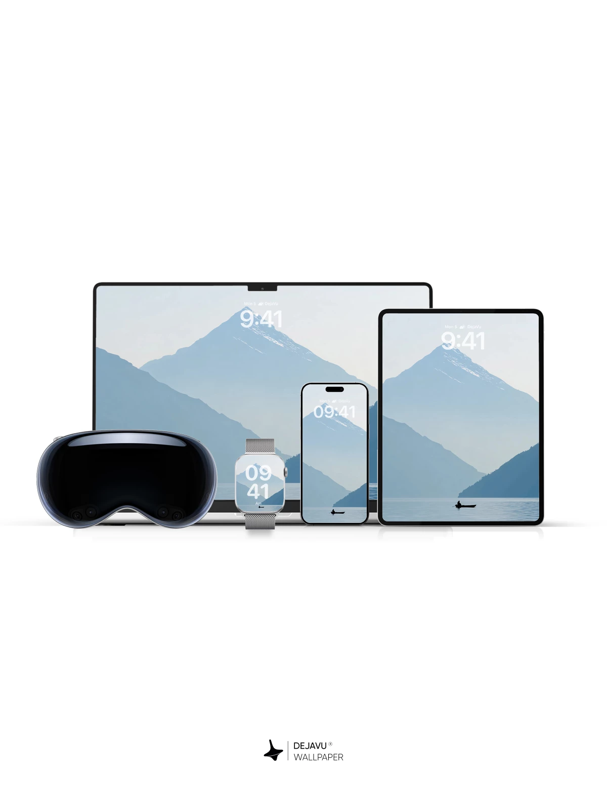Mountain Lake Scenic Wallpaper 4K for Mobile Background
