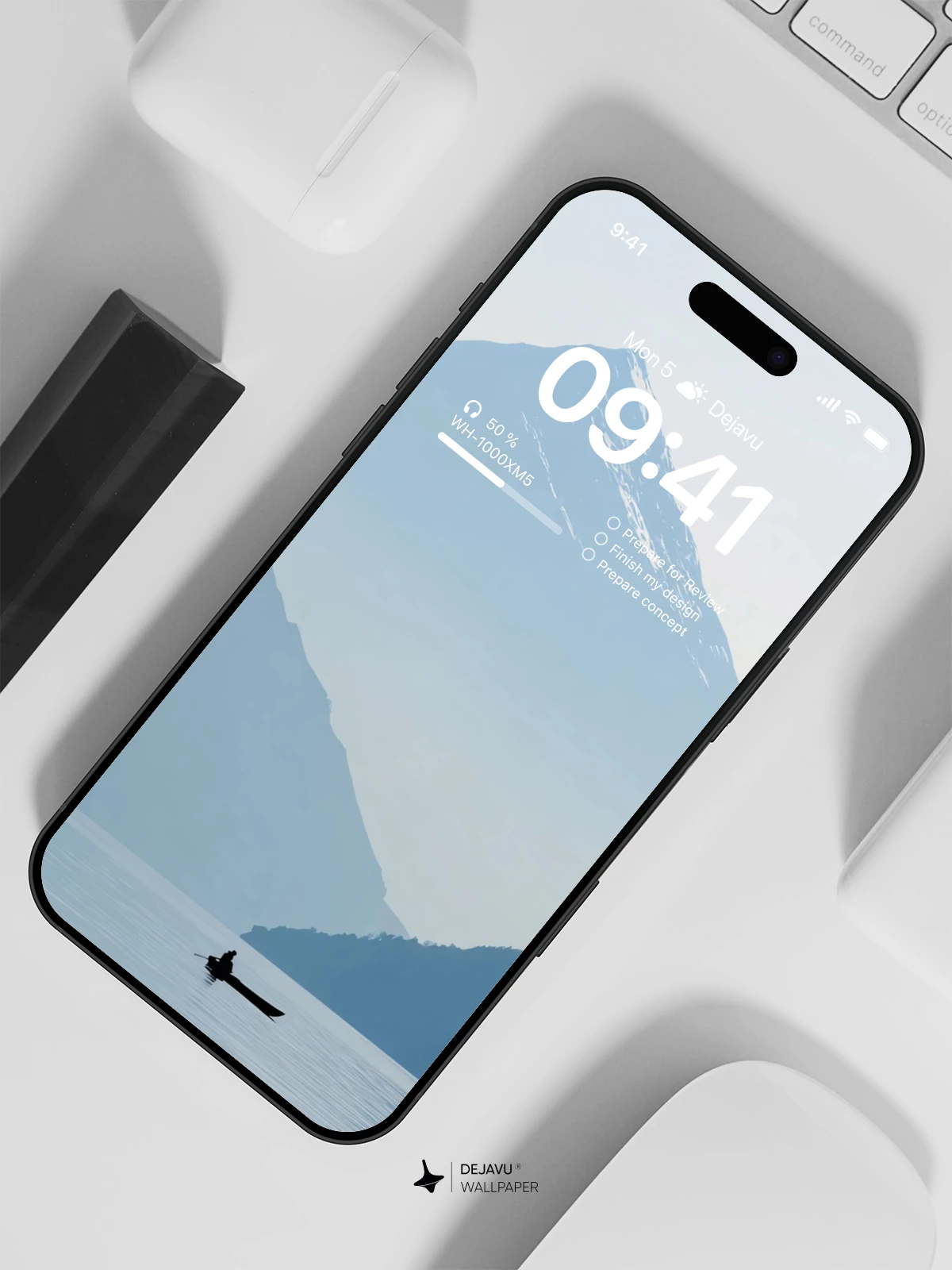 Mountain Lake Scenic Wallpaper 4K for Mobile Background
