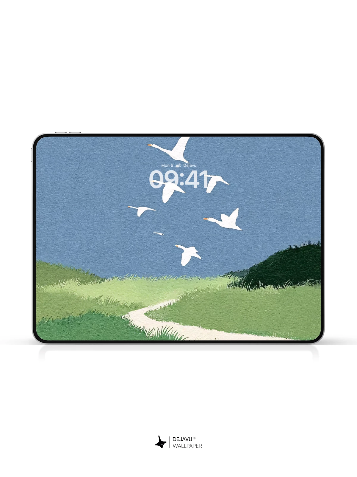 Goose Flock Minimalist Wallpaper 4K for iPhone Lock Screen