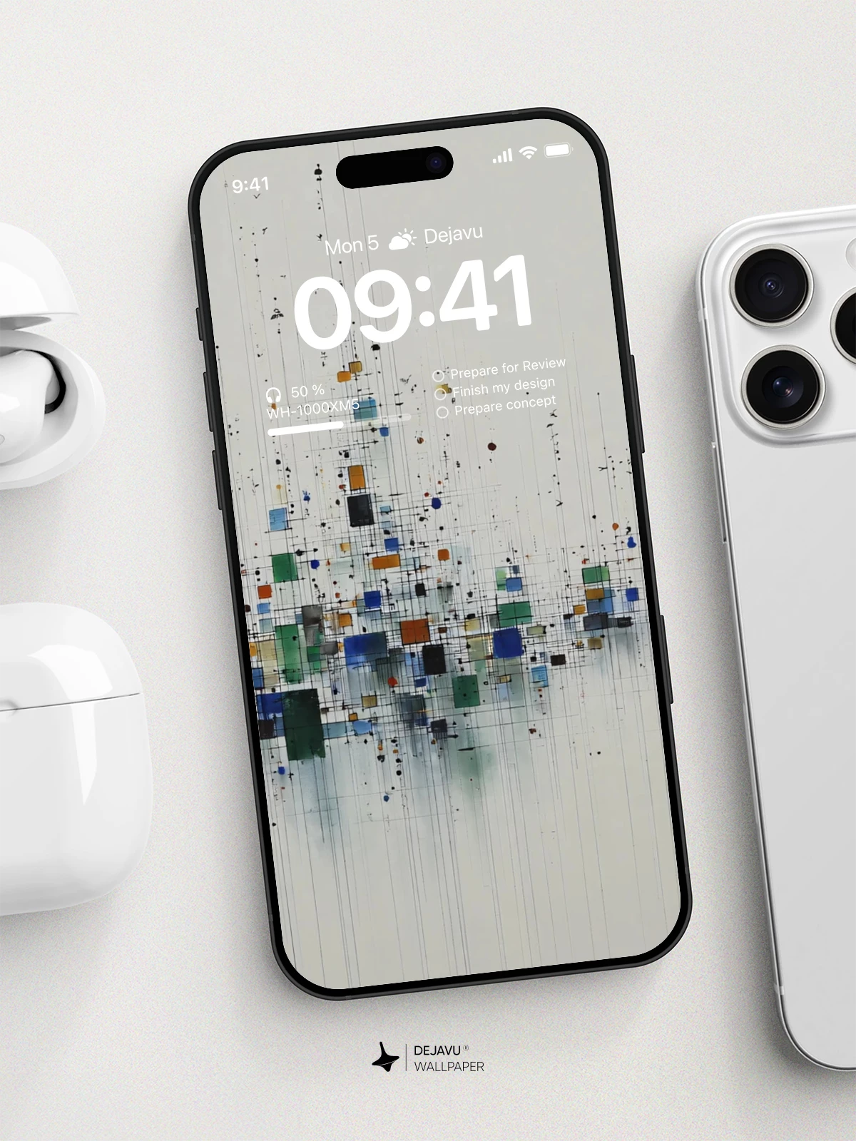 Abstract Geometric Wallpaper 4K AMOLED Display Wallpaper