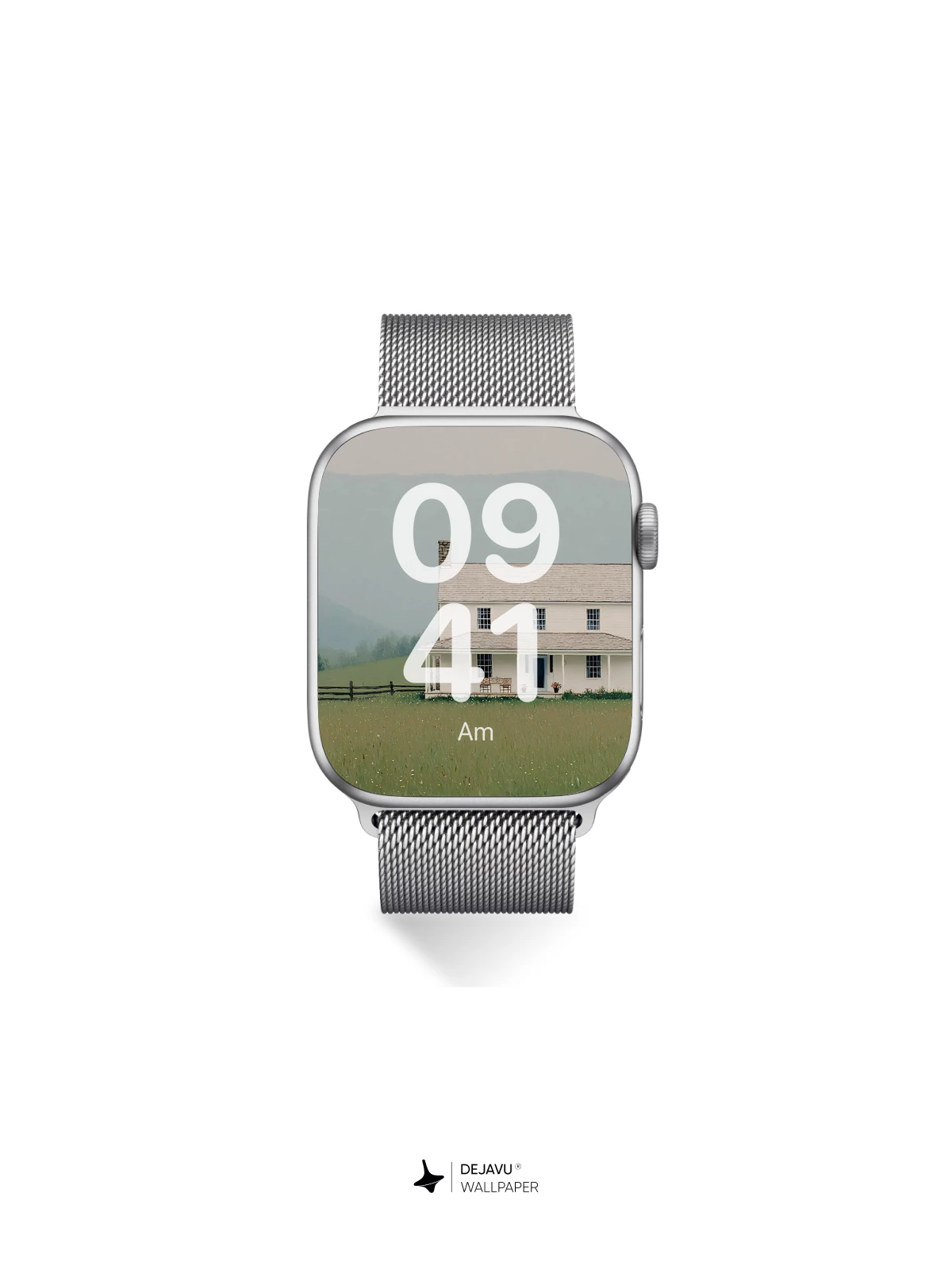 White Farmhouse Wallpaper 4K for iPhone Lock Screen