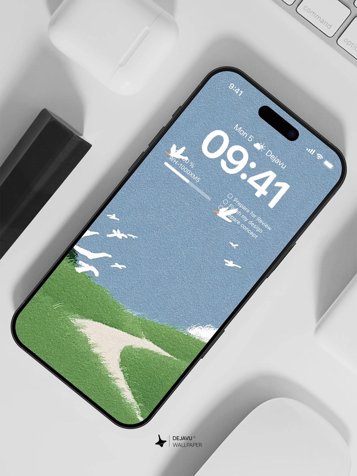 Minimalist Nature Wallpaper 4K for iPhone Lock Screen