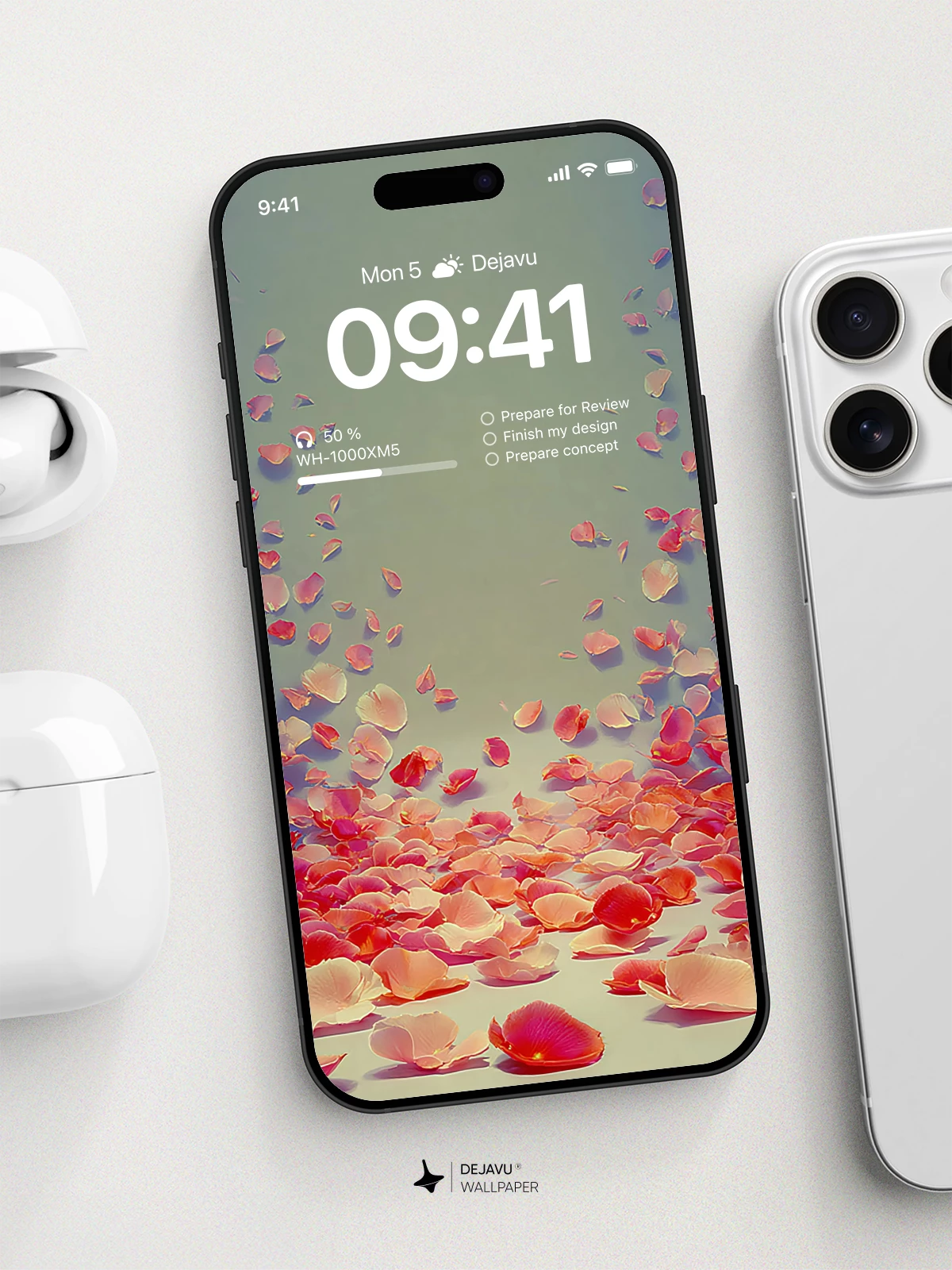Rose Petals Wallpaper 4K for iPhone Lock Screen