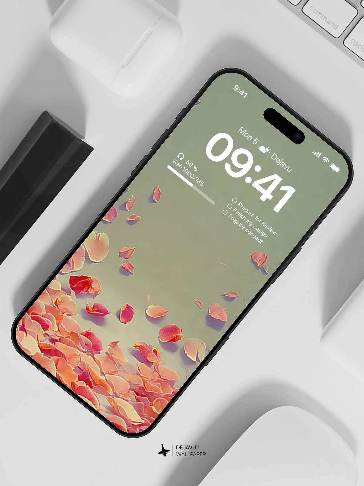 Rose Petals Wallpaper 4K for iPhone Lock Screen