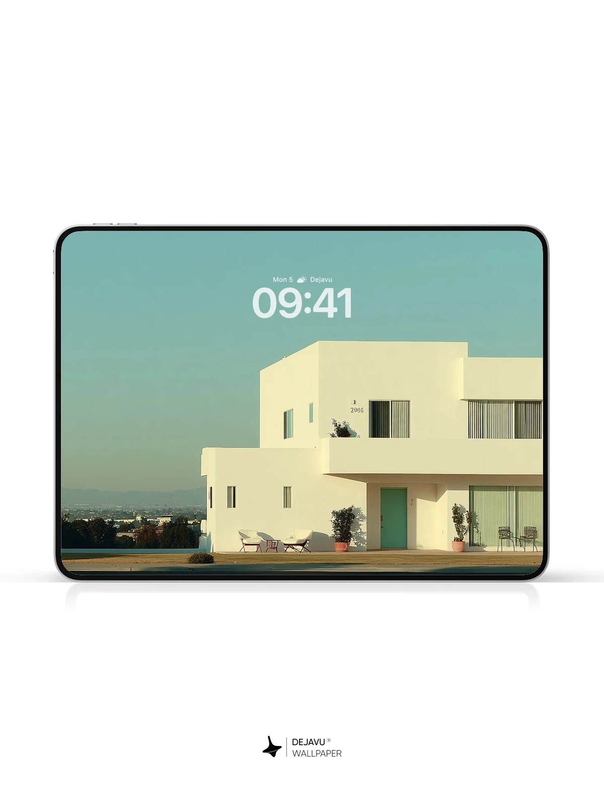 Modern White Architecture Wallpaper 4K for iPhone Lock Screen