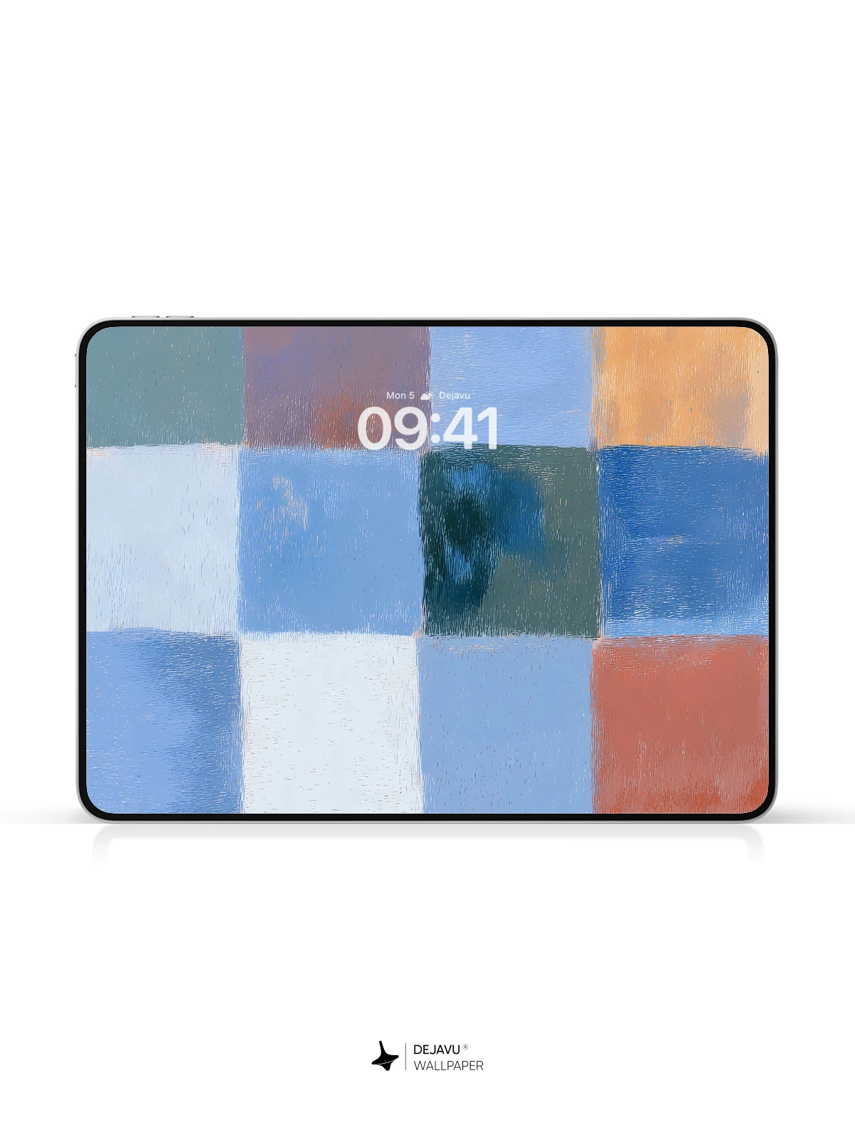 Colorful Square Grid Wallpaper 4K for iPhone Lock Screen