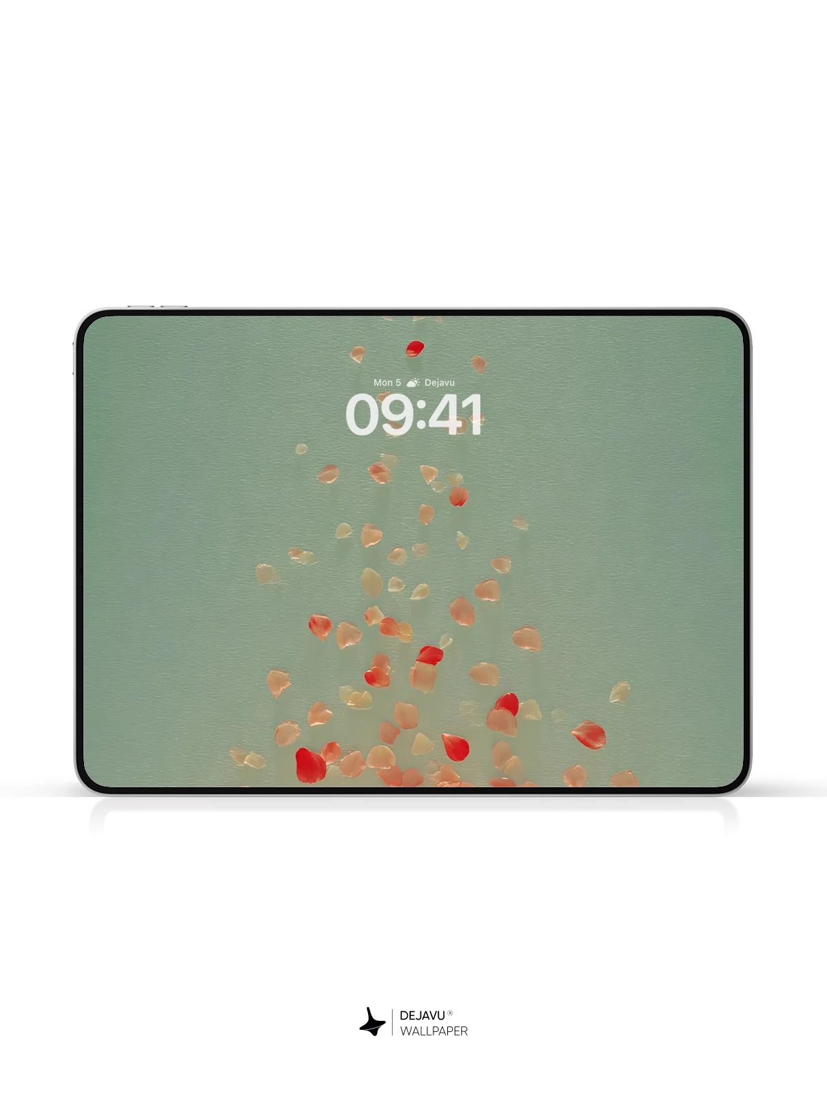 Falling Rose Petals Wallpaper 4K for iPhone Lock Screen