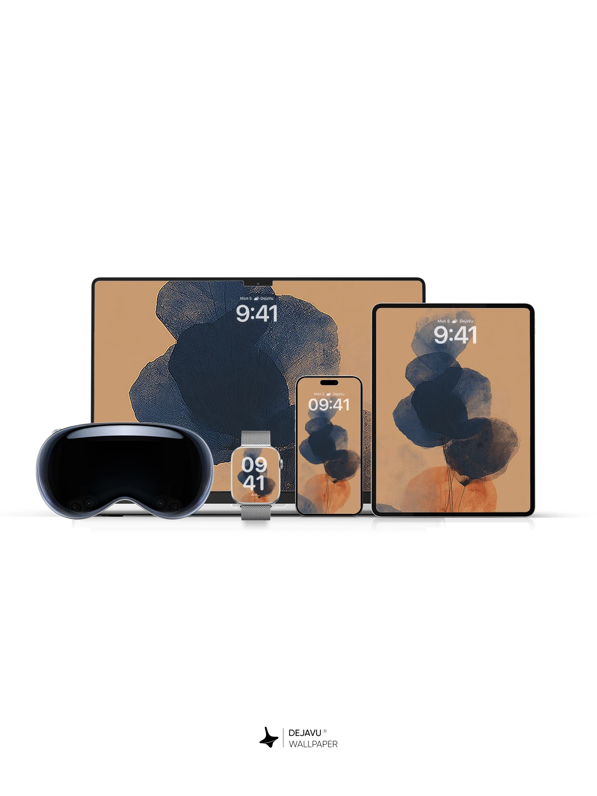 Abstract Watercolor Wallpaper 4K for iPhone Lock Screen