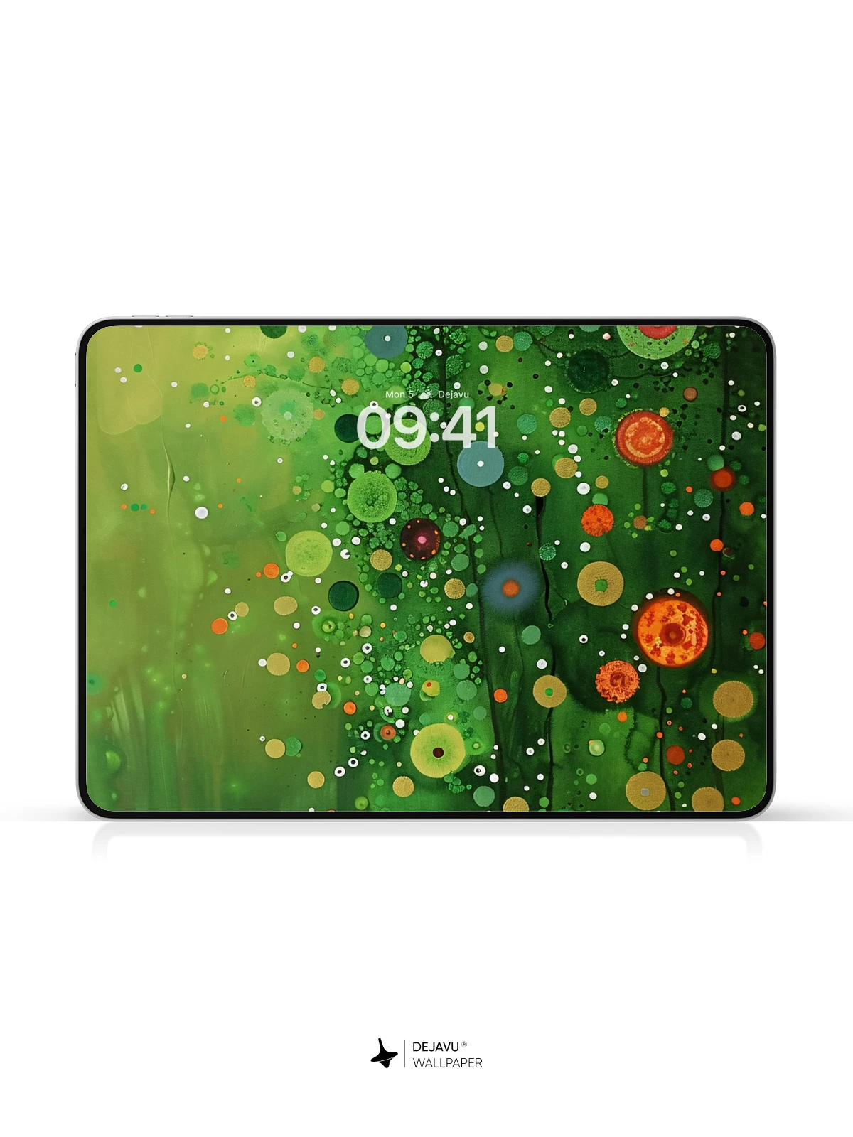 Green Abstract Wallpaper 4K for iPhone Lock Screen