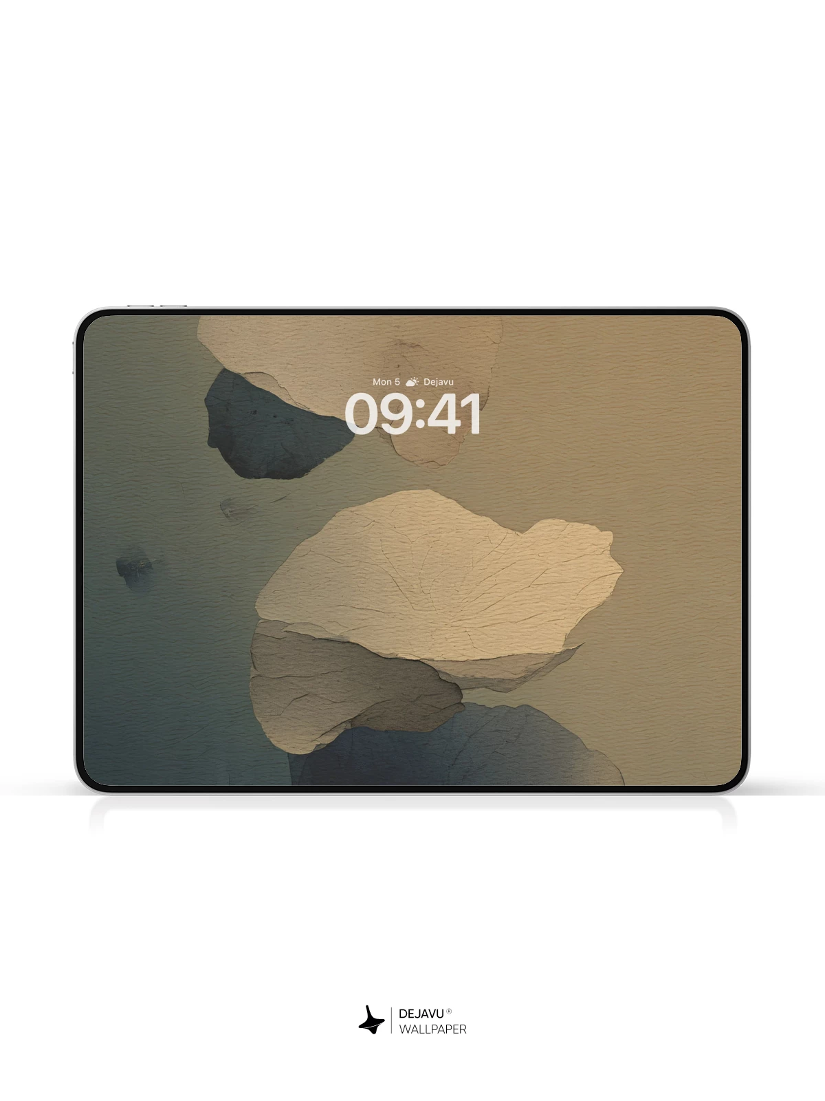 Minimal Lotus Leaf Wallpaper 4K for iPhone Lock Screen