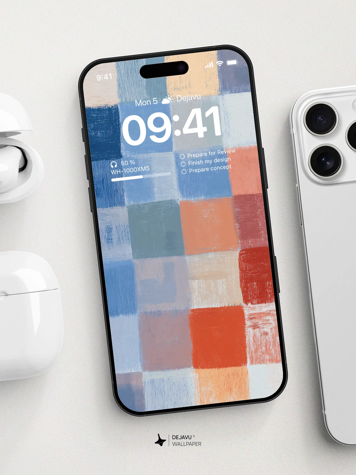 Abstract Colorful Wallpaper 4K for iPhone Lock Screen