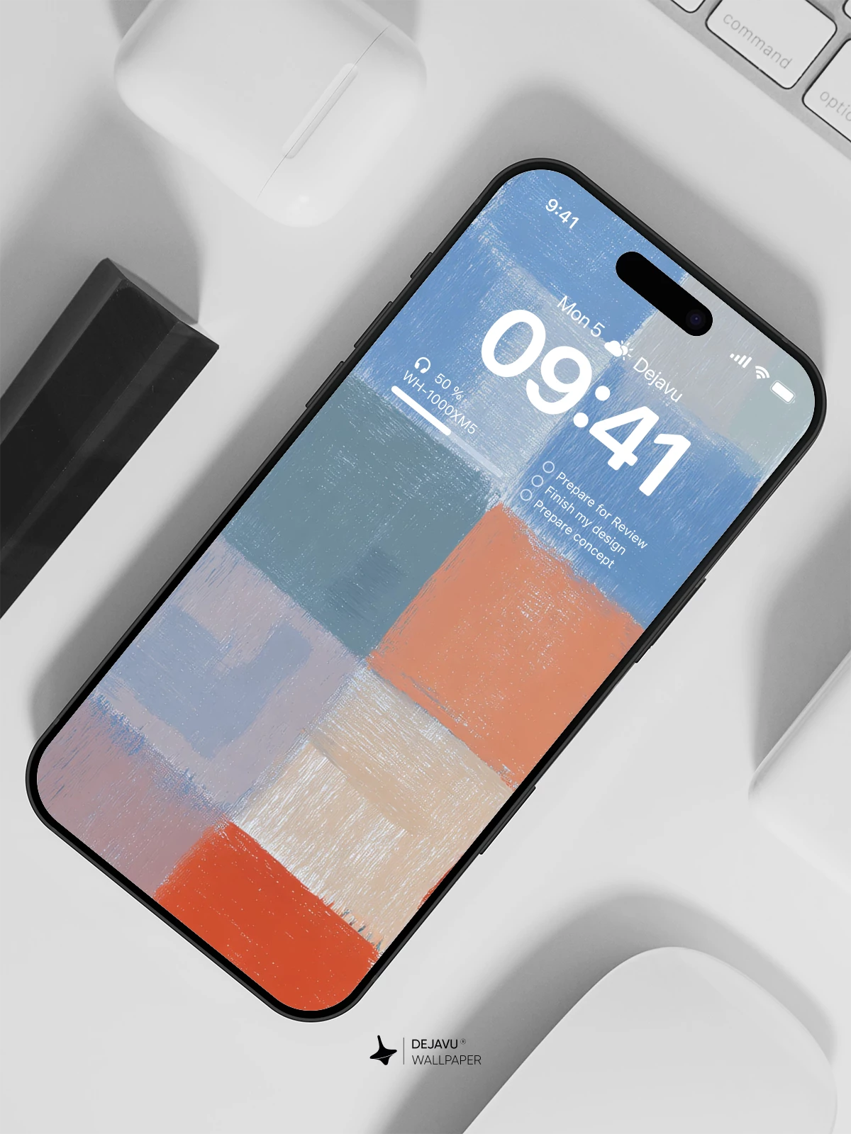 Abstract Colorful Wallpaper 4K for iPhone Lock Screen
