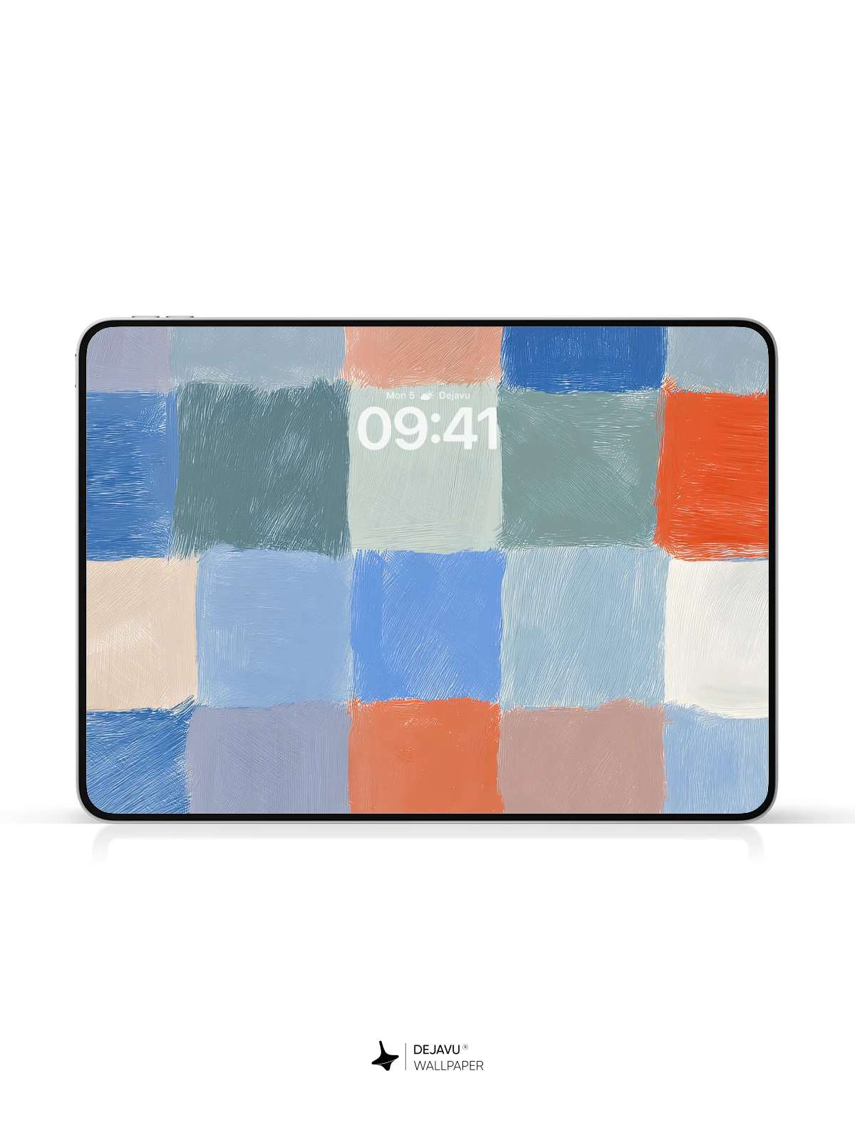 Abstract Pastel Checkerboard Wallpaper 4K for iPhone Lock Screen