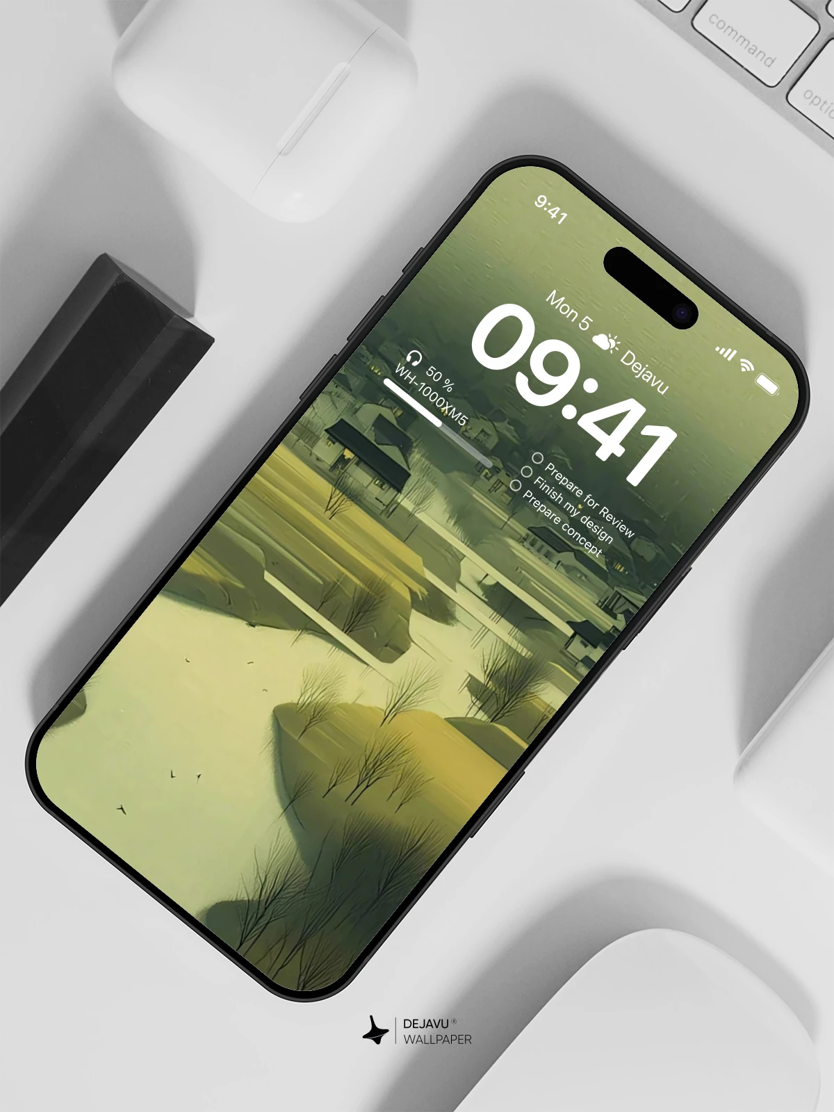 Serene Countryside Wallpaper 4K for iPhone Lock Screen