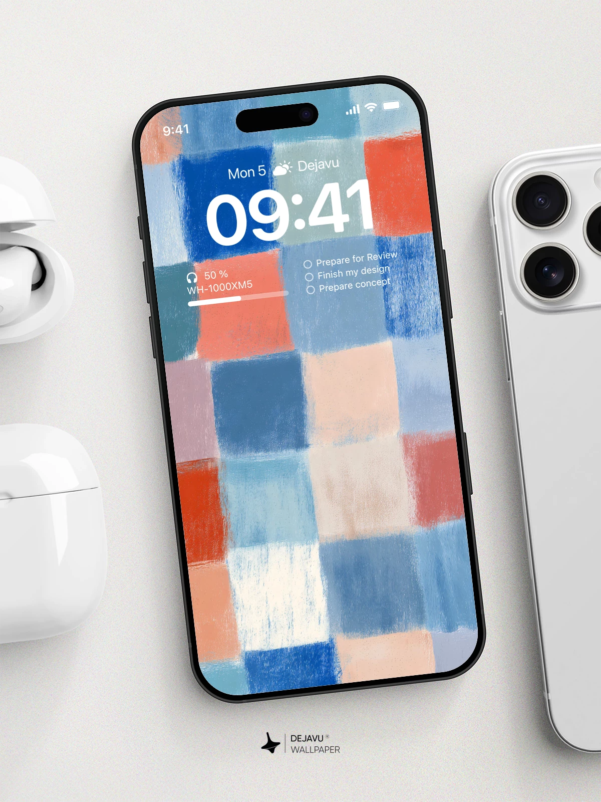 Abstract Pastel Wallpaper 4K for iPhone Lock Screen